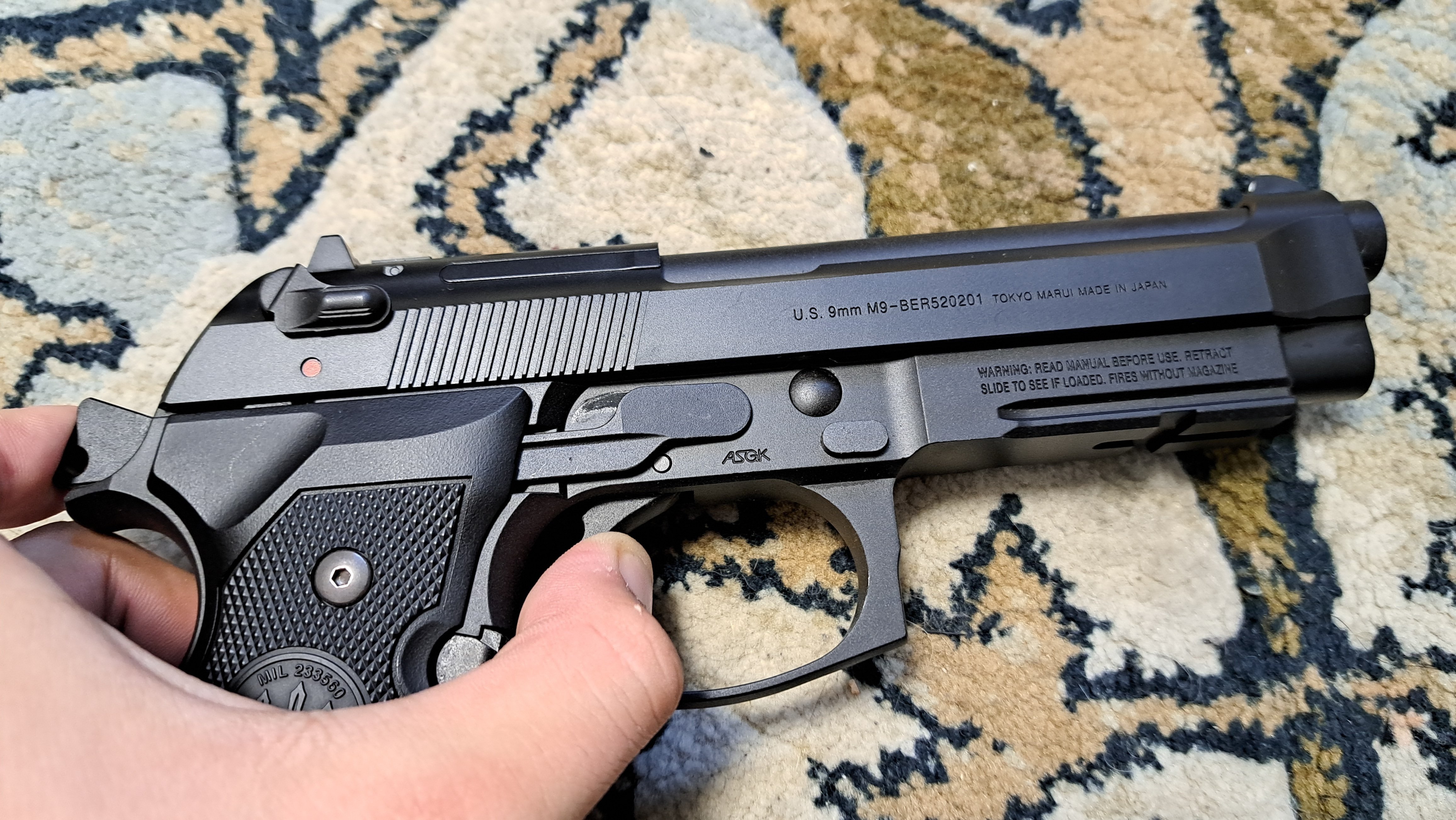 東京マルイ M9A1 ガスブローバック ハンドガン レビュー