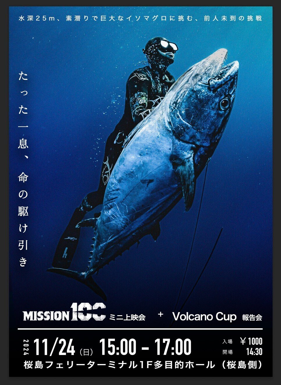 スピアフィッシング　魚突き　殺傷能力なし スピアフィッシング〜自然と命と向き合う『魚突き』の世界