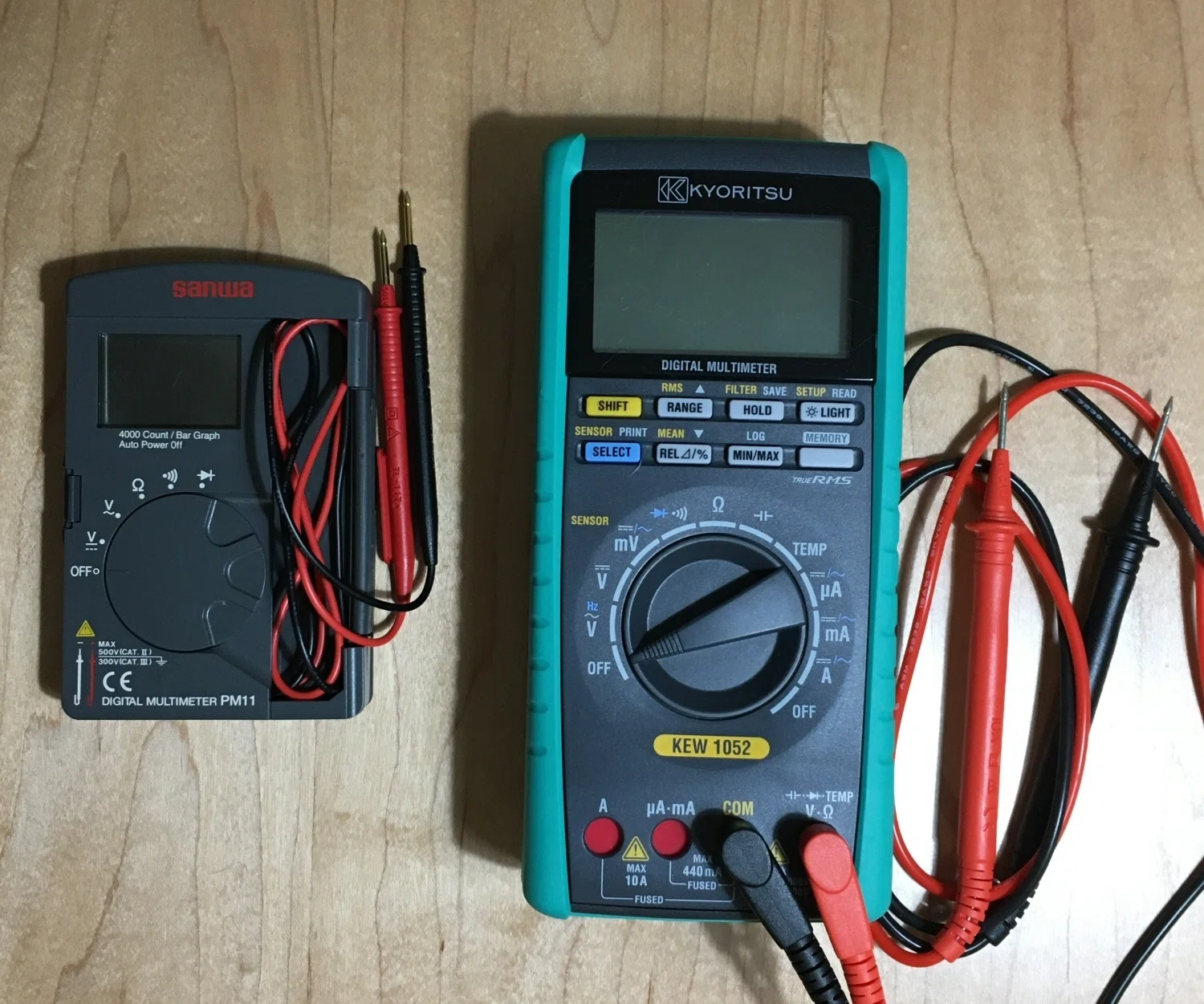 デジタルマルチメーター（その2）：共立電気計器KEW1052｜KAKAKKO（か 