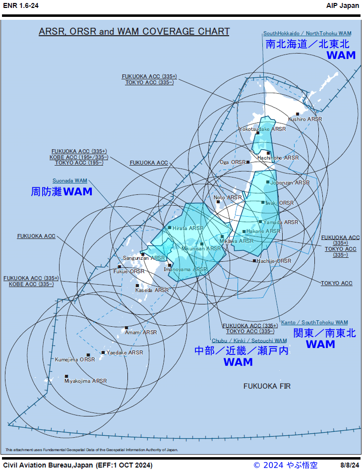 航空路図誌　高高度用＆低高度用1 平成13・12年号 航空路図誌 高高度用＆低高度用1 平成13・12年号