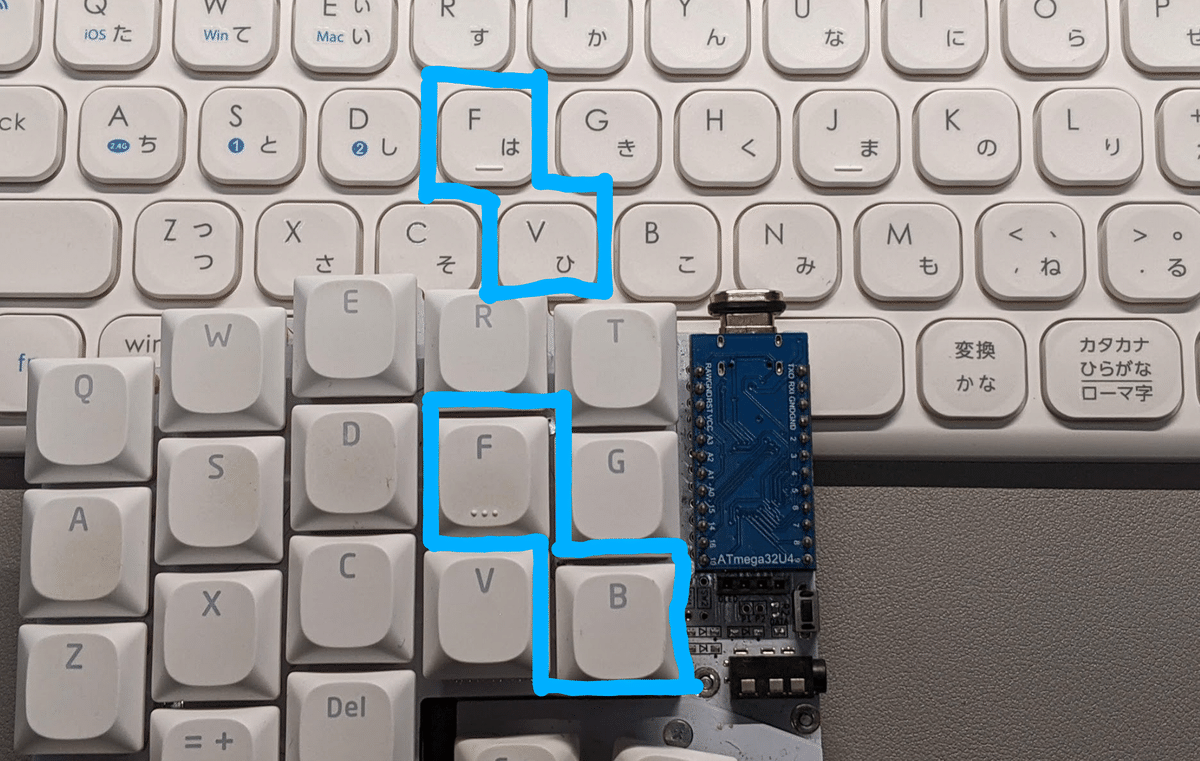 普通のキーボードからkeyball39に移行して半年。弊害は 普通のキーボードからkeyball39に移行して半年。弊害は
