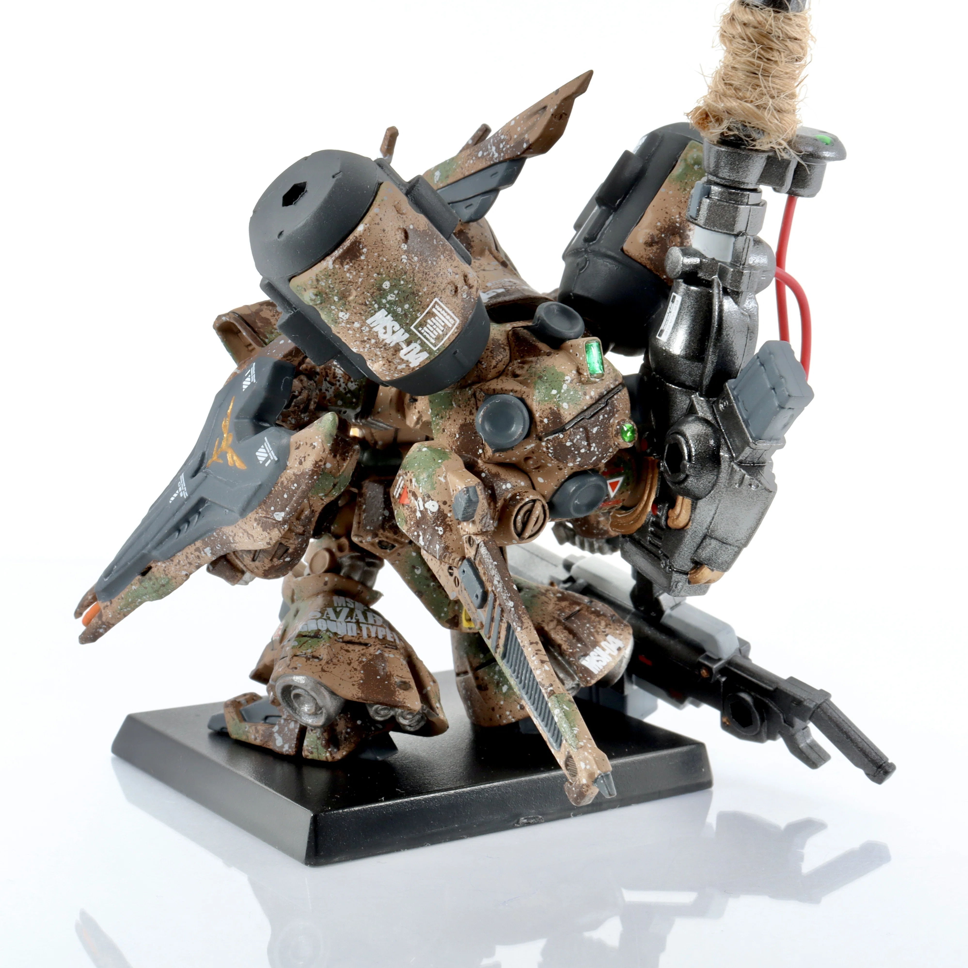 ガンダムコンバージ 陸戦用重装型サザビー|こもPのモデリング備忘録 ガンダムコンバージ 陸戦用重装型サザビー|こもPのモデリング備忘録