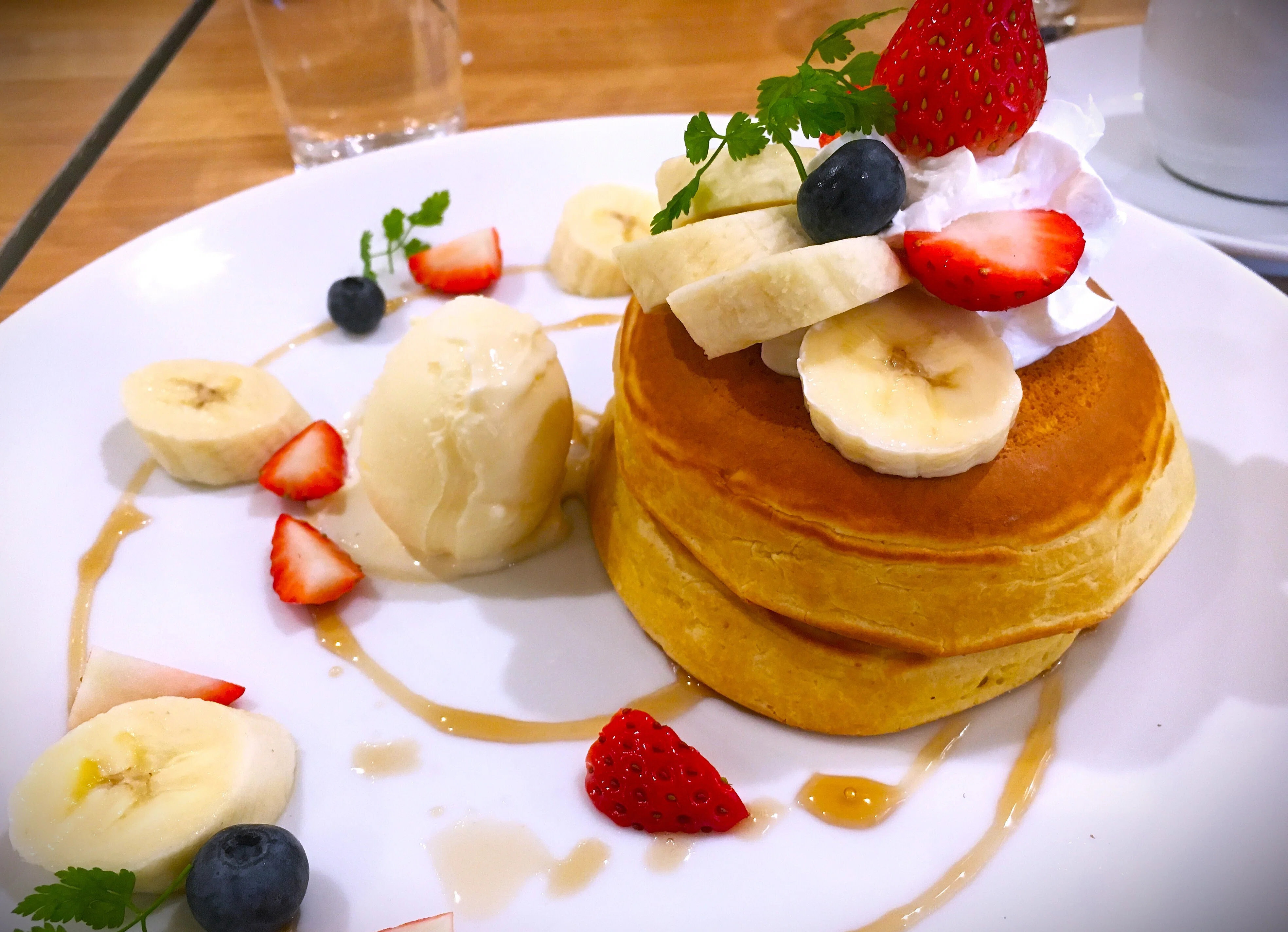 卵、ミルクなしホットケーキ、昭和のパンケーキ、｜萩山元子・はぎ