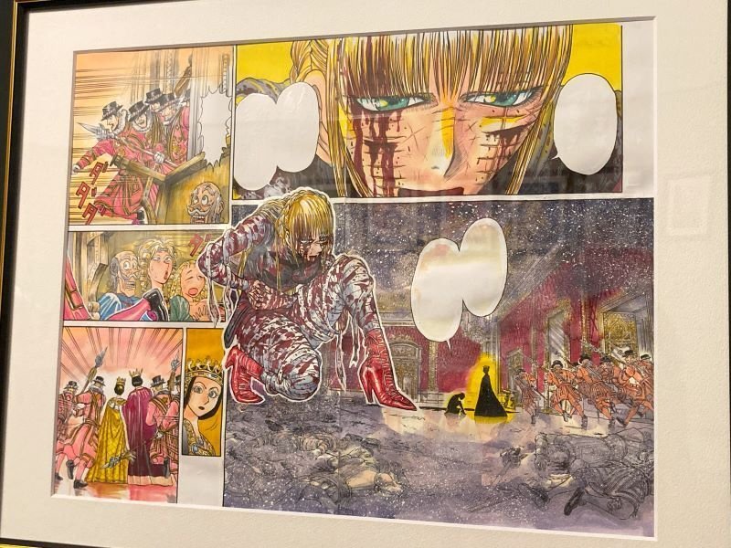 藤田和日郎 黒博物館シリーズ 複製原画 三日月よ、怪物と踊れ 最終話 黒博物館：藤田和日郎の伝奇マンガ 7年ぶり“復活” 第3シリーズ