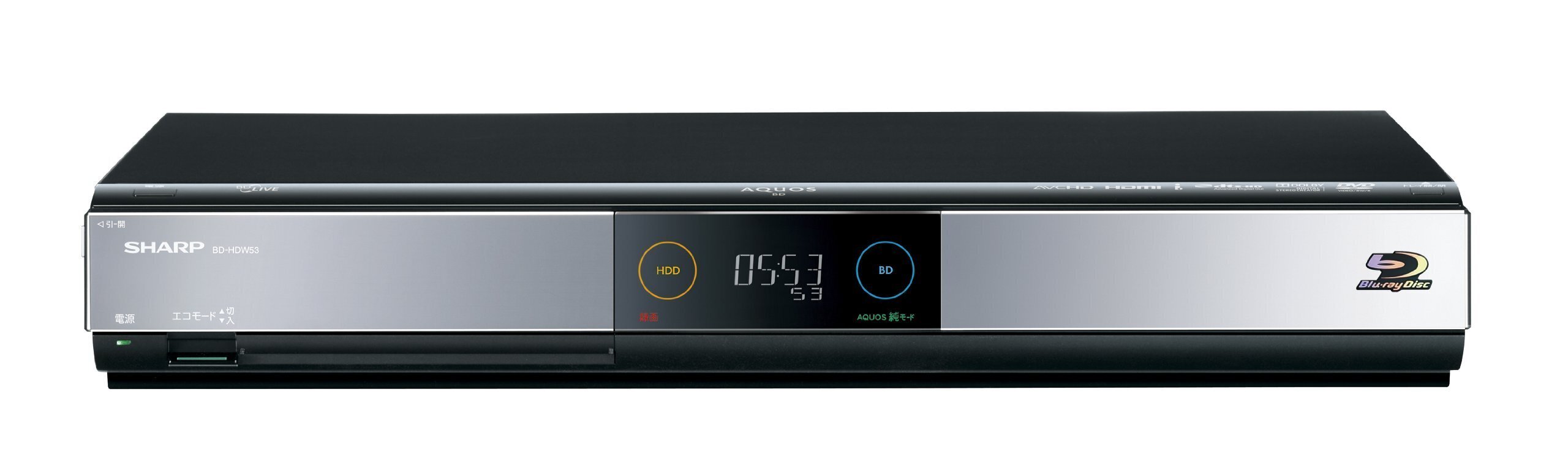 SHARPのブルーレイレコーダーBD-HDW53の上部ボタン直そうと SHARPのブルーレイレコーダーBD-HDW53の上部ボタン直そうと