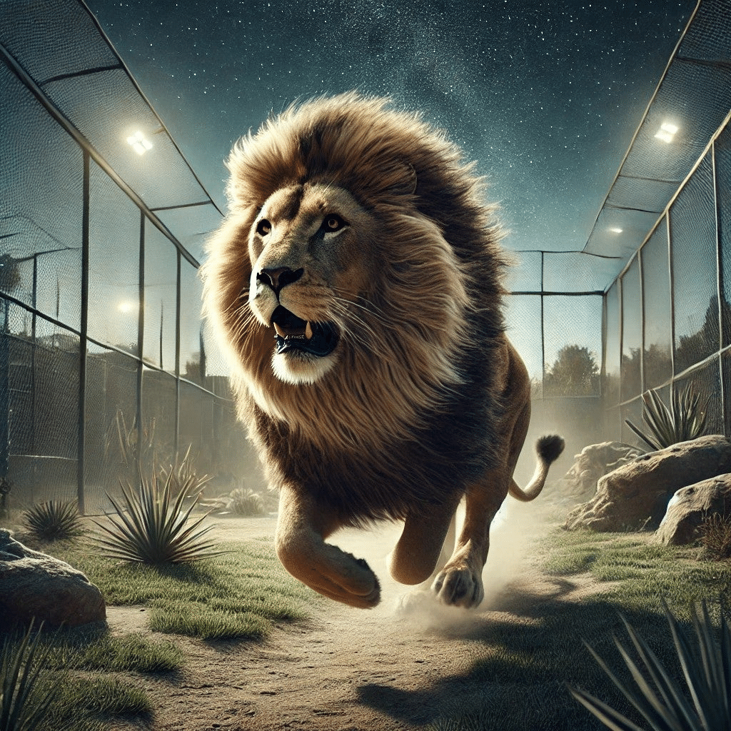 ライオンをChatGPTで描いて遊んでいた｜toku_happy＠50代の気づきと発信