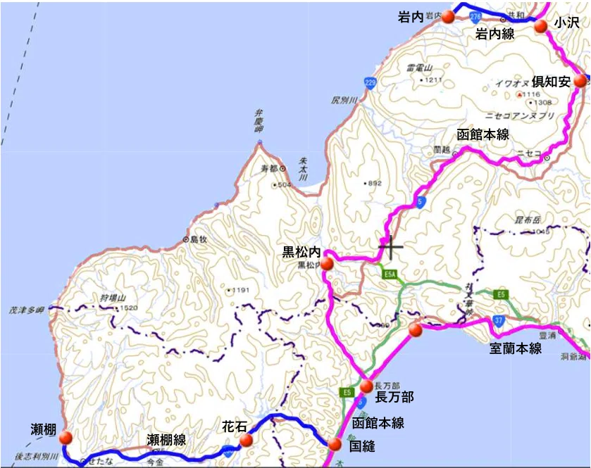時刻表に乗る番外編 路線あれこれ #14 函館本線③｜松ヶ谷鉄道