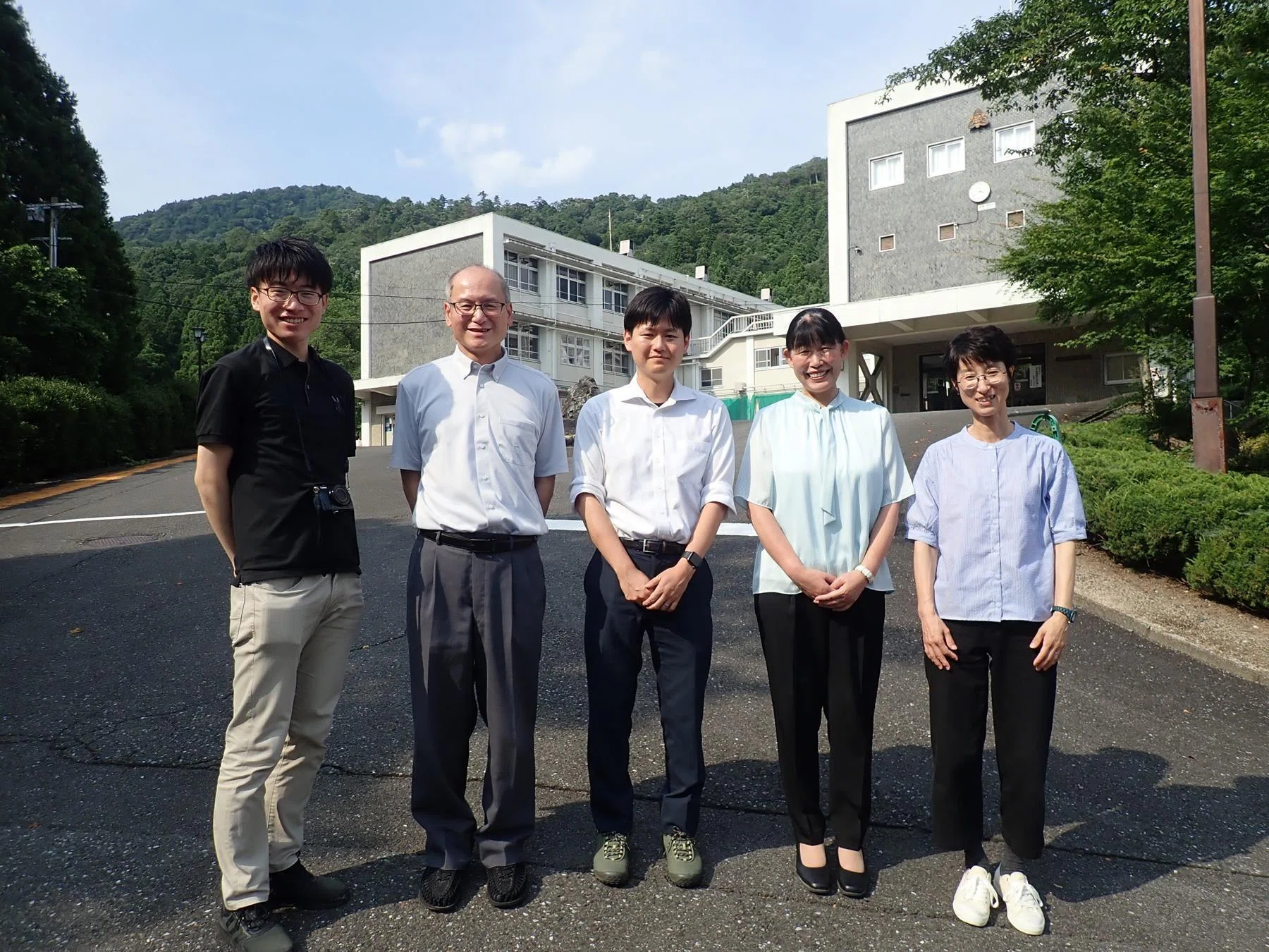 森がキミの力になる」伊香高校「森の探究科」チームに突撃してきた