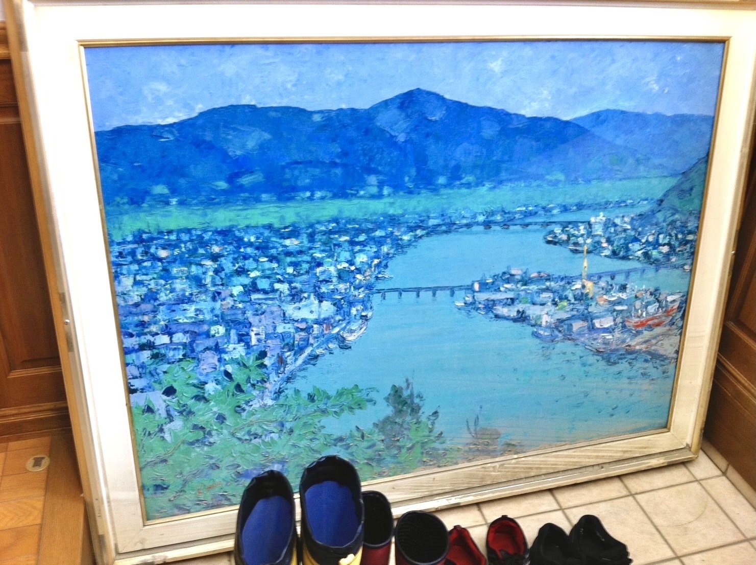 💐📰随想「つつじ野」（1） 8/7付掲載分：『父の「絵」のこと』｜熊倉