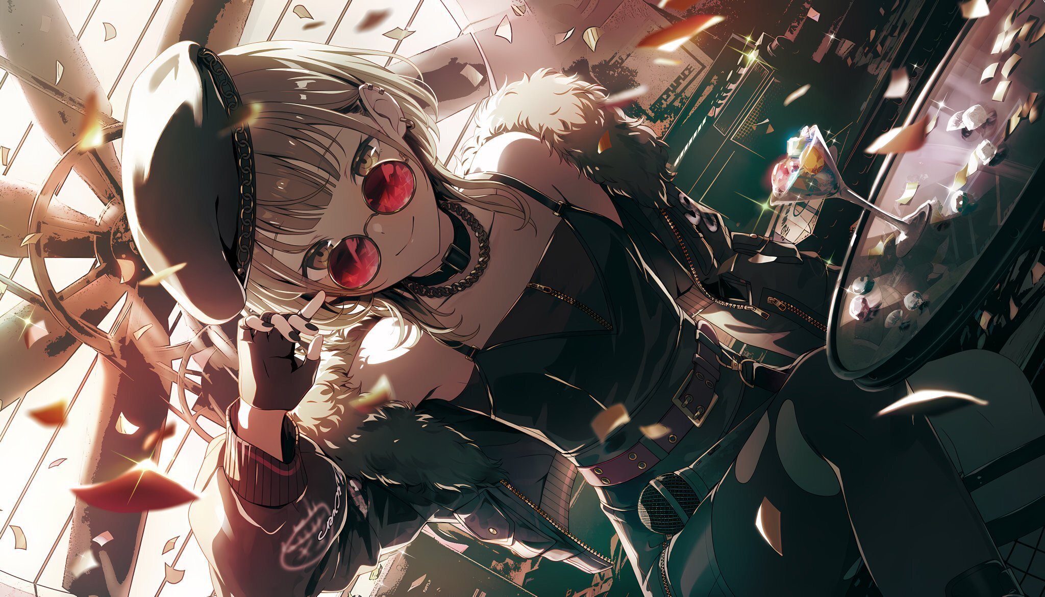 【プロセカ・XS〜S対応】小豆沢こはね Ultra C イラストver RAD編】プロセカカードまとめ｜もものかんづめ