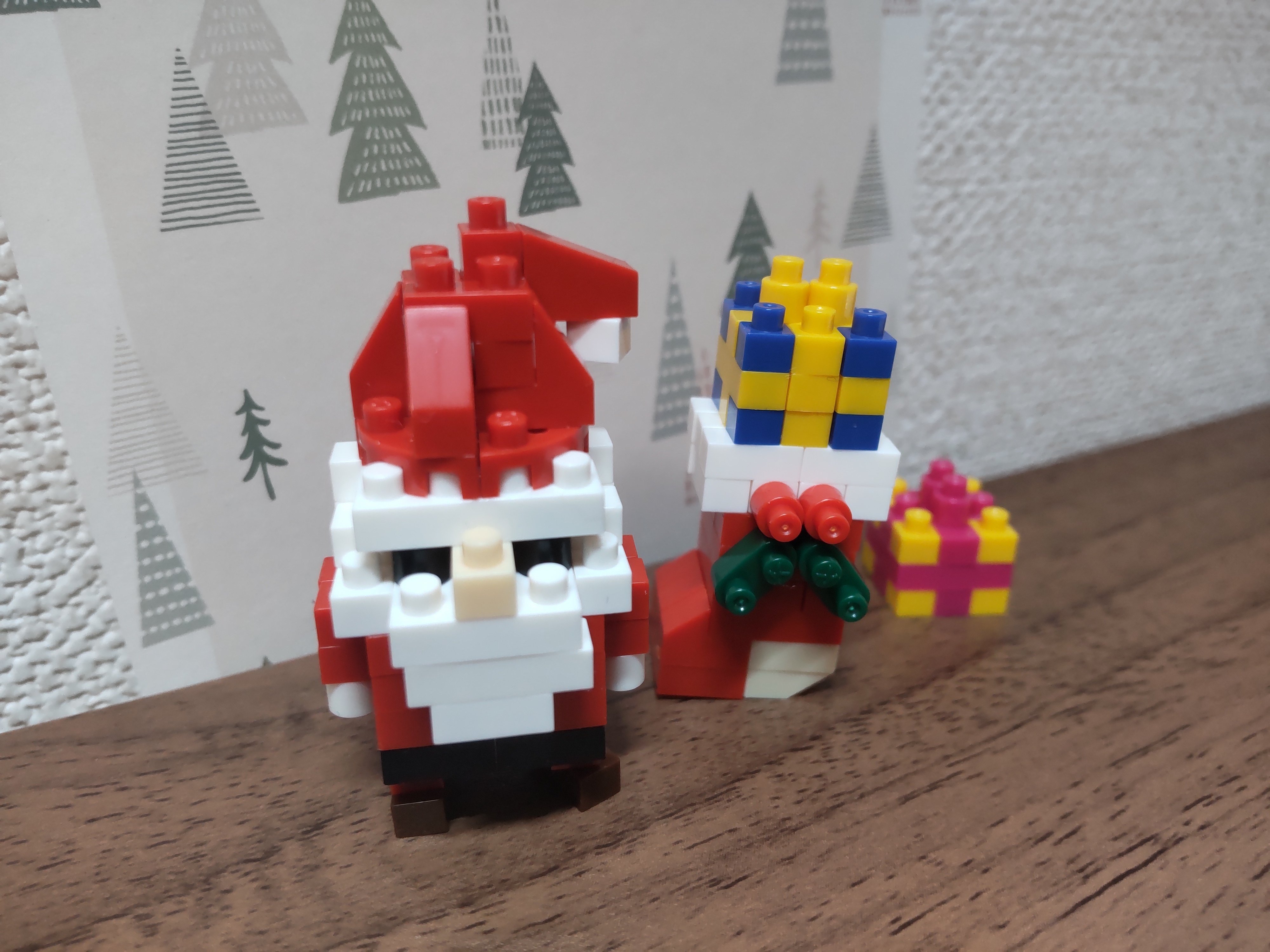 ナノブロックでつくるクリスマス🎄✨｜あまおと