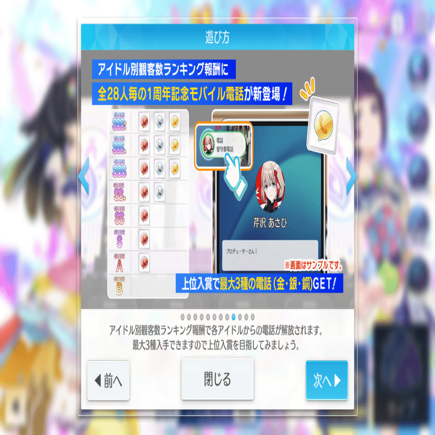 シャニソン】千雪67位＆全アイドルSS達成！！感想と工夫したこと【1st