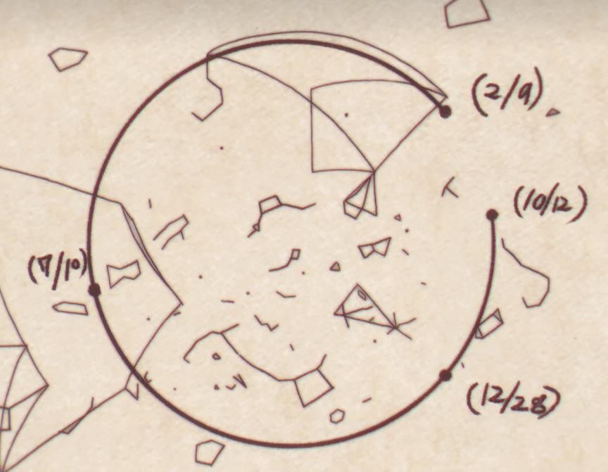 チ。 地球の運動について 惑星の楕円軌道 Tシャツ チ。 ―地球の運動について―』惑星の楕円軌道 Tシャツ｜camos