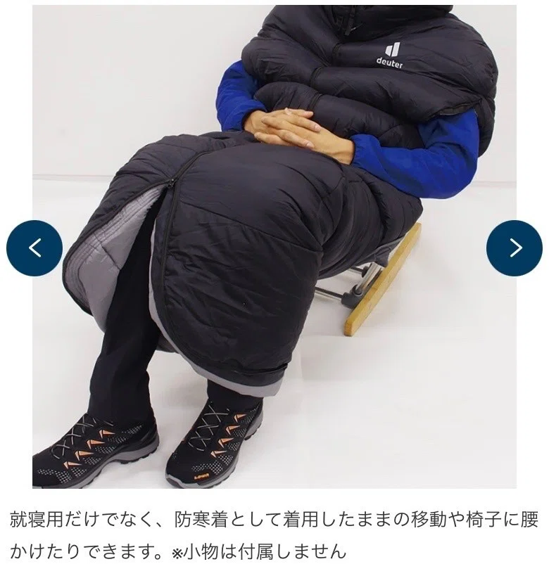 新品 アウトドア寝具 未使用 ワークマン 1200フュージョンダウン+