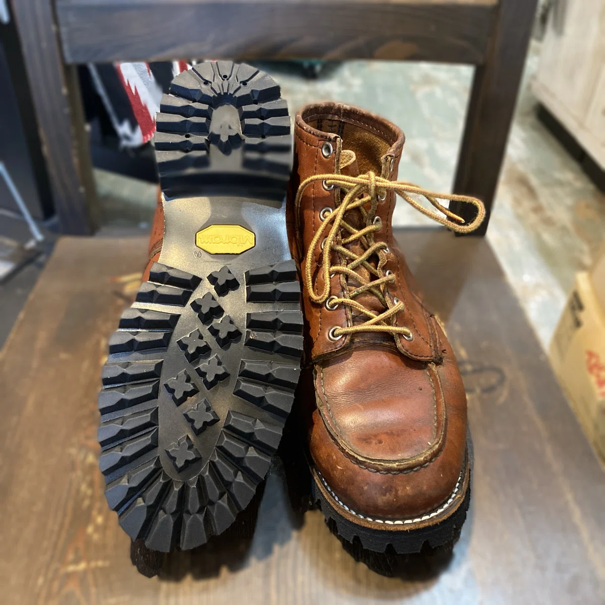 Resole/ソールカスタム】80s後期Red Wing/レッドウィング#875｜CREA 