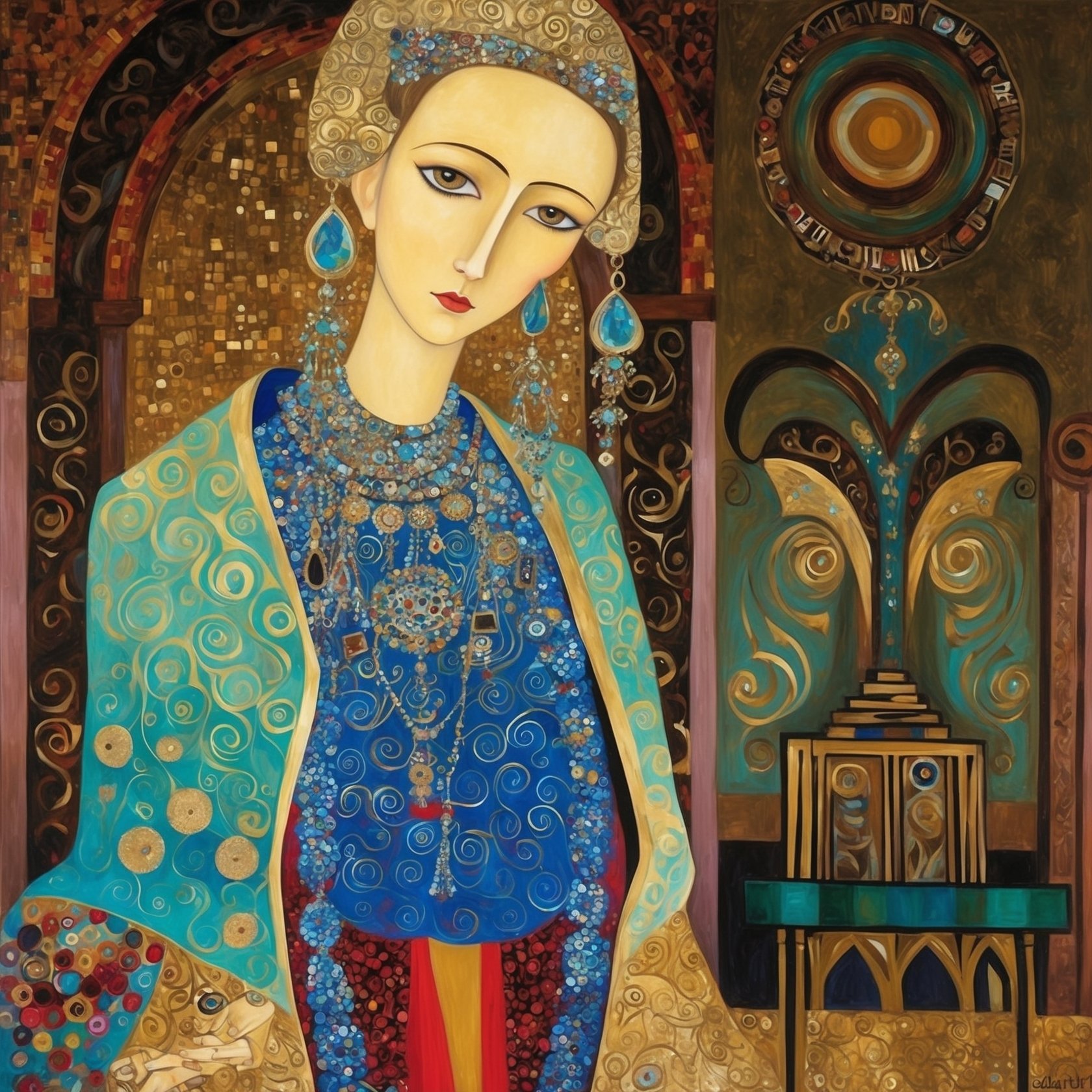 ただ「クリムト」とプロンプトしたら｜K_Kameno