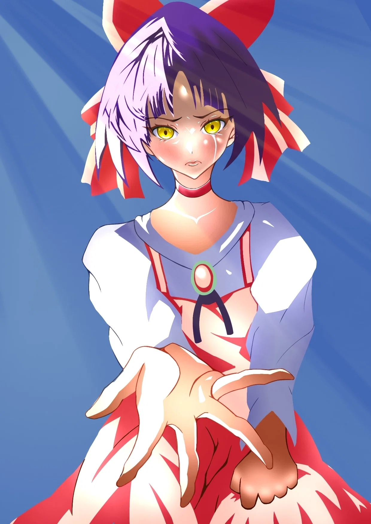 ゲゲゲの鬼太郎】ねこ娘を描いてみた【イラスト】【二次創作】｜朽木桜