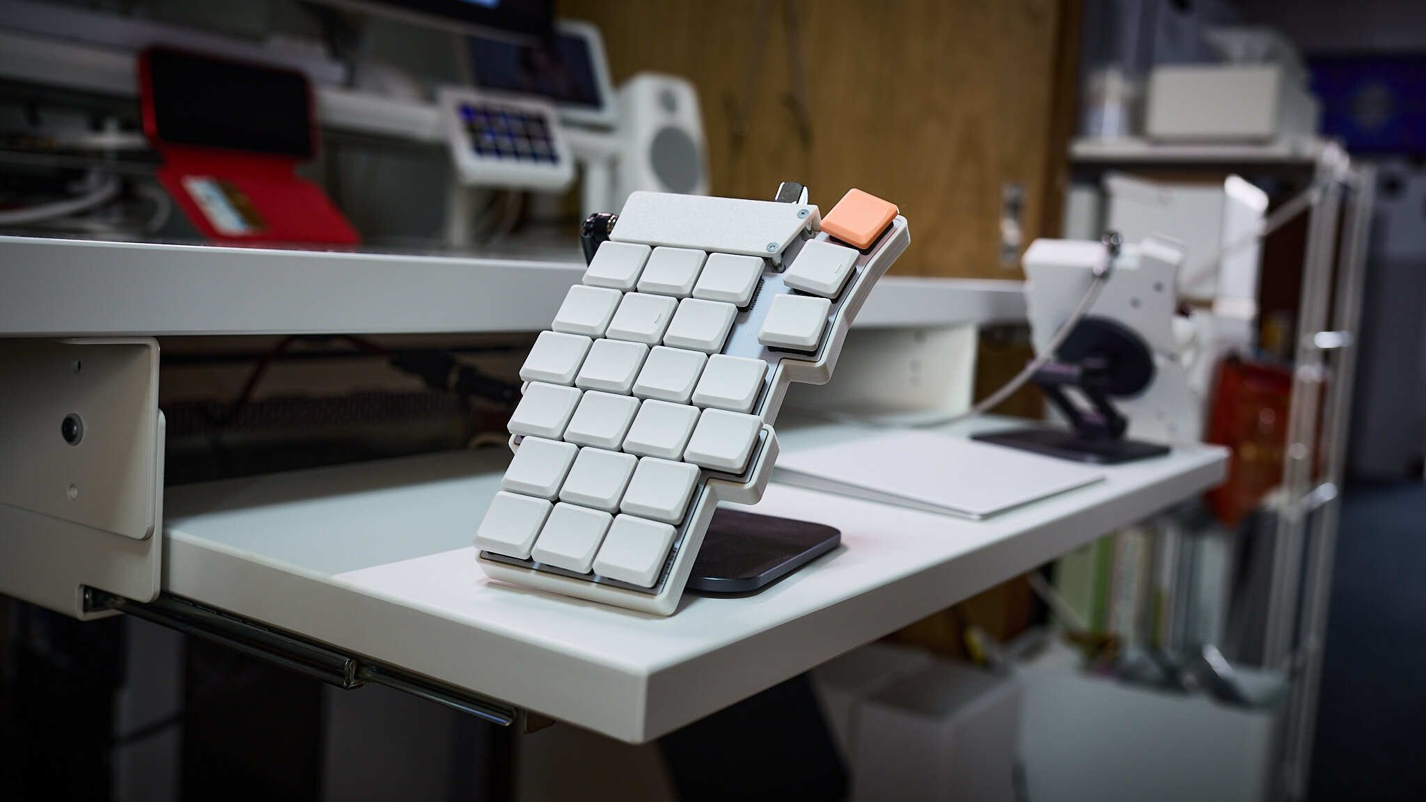 Preducts POLAR ワイドモデルが届いた #3 (キーボードトレイ編