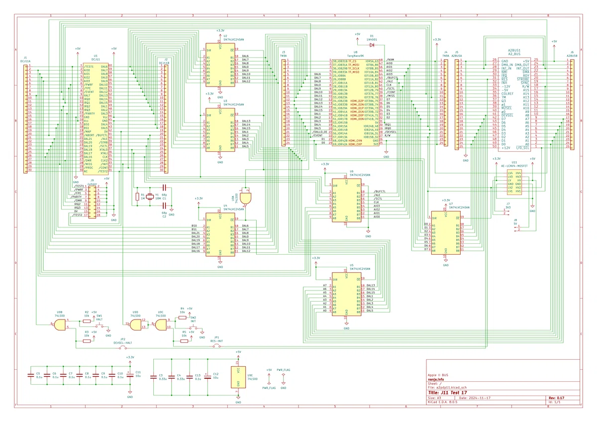 A2PDP11 （15） Apple II インターフェースの設計｜ushicow