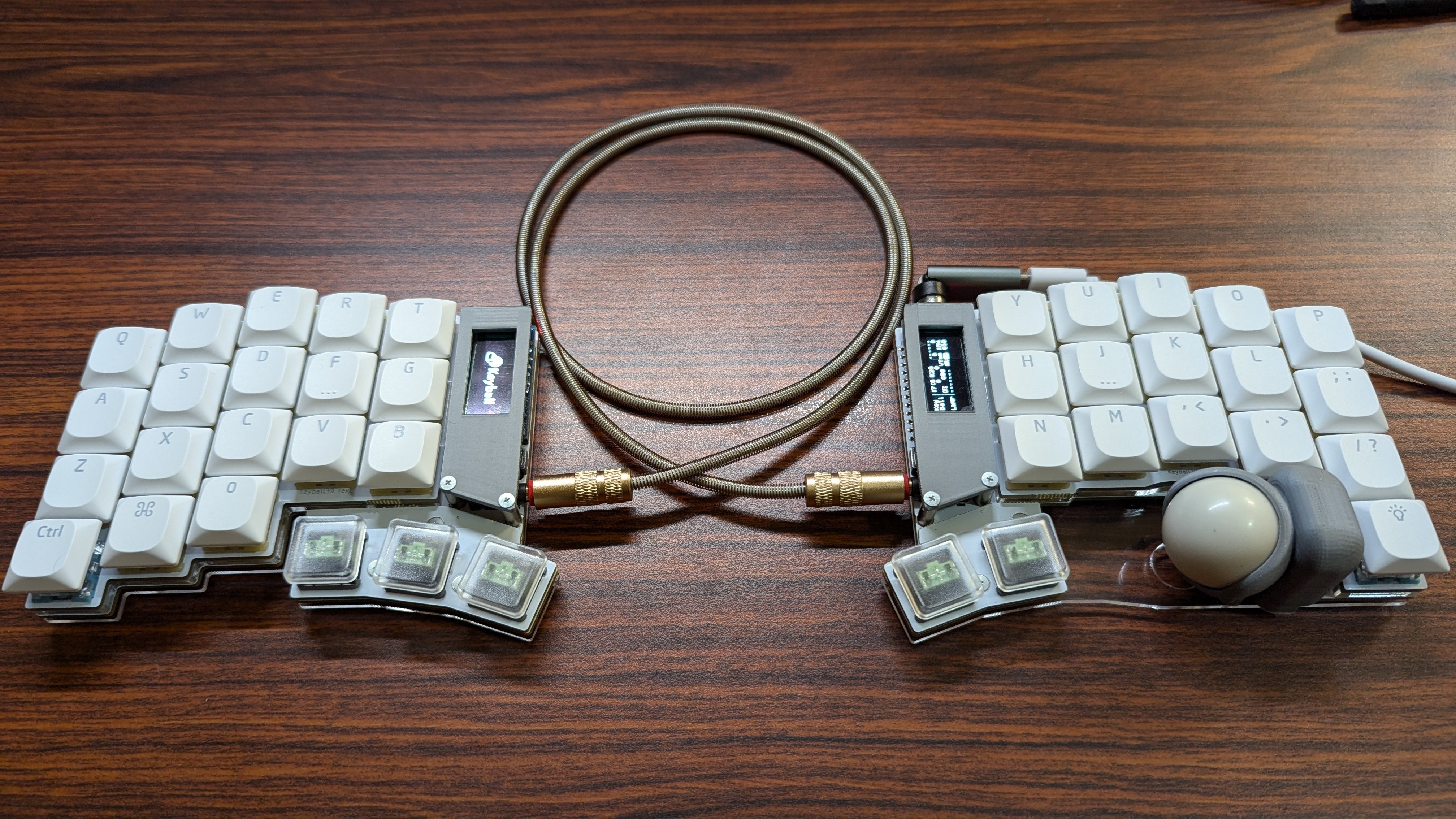 Keyball39 を CherryMX 互換キースイッチのままロープロ風にして Keyball39 を CherryMX 互換キースイッチのままロープロ風にして
