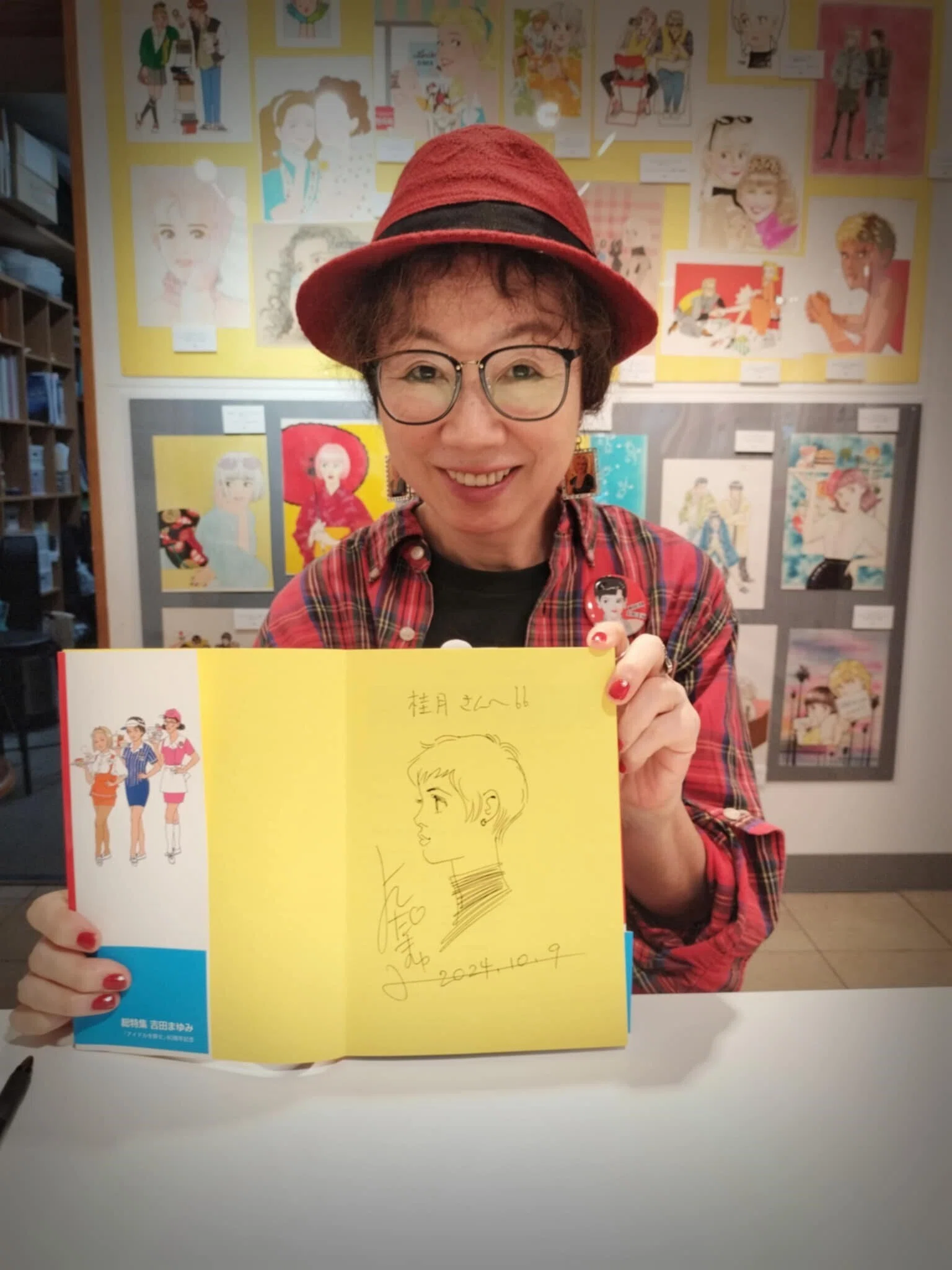 吉田まゆみ先生の今をリアルに…原画展＠吉祥寺ギャラリー創さんに行っ
