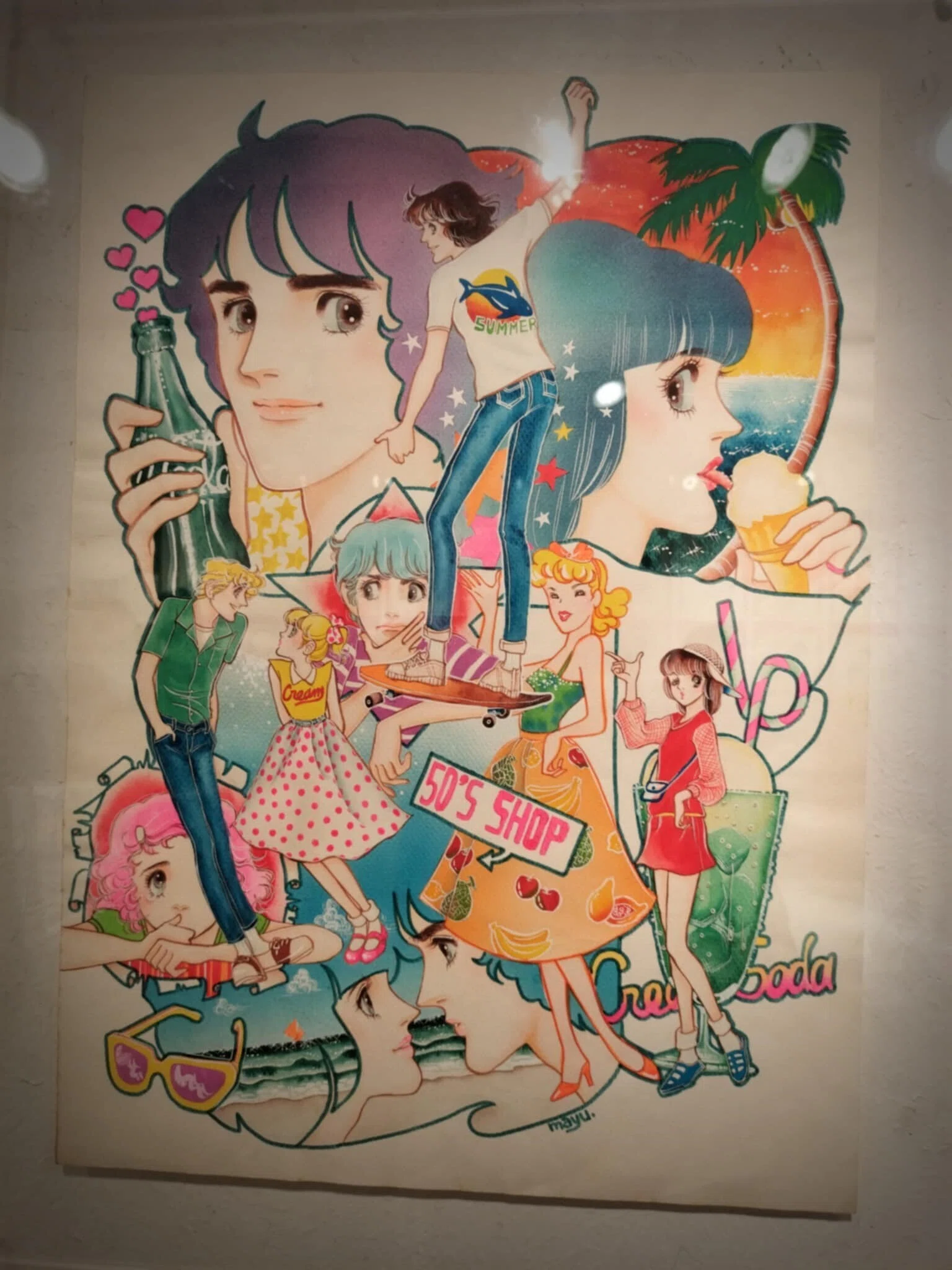 吉田まゆみ先生の今をリアルに…原画展＠吉祥寺ギャラリー創さんに行っ