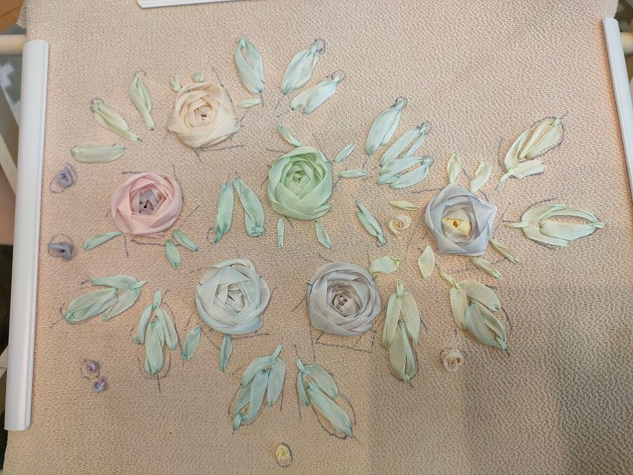 ミニチュア着物 薔薇刺繍地 ゆう様専用ページ