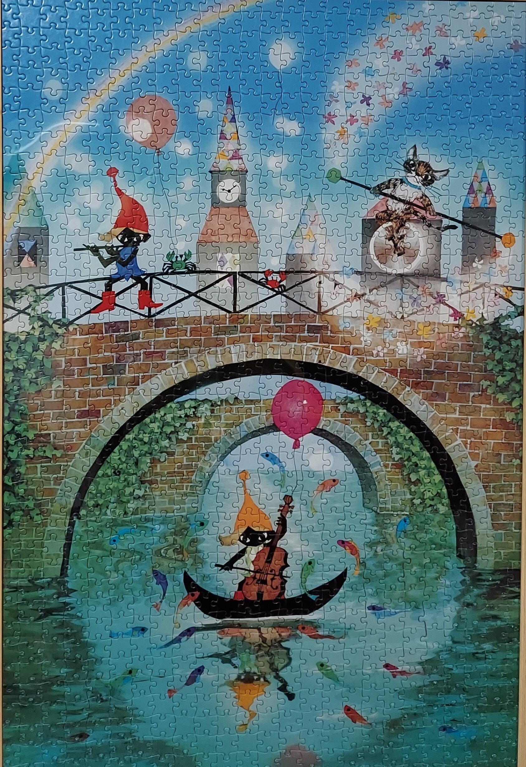 藤城清治 イラスト入り レトロダンス