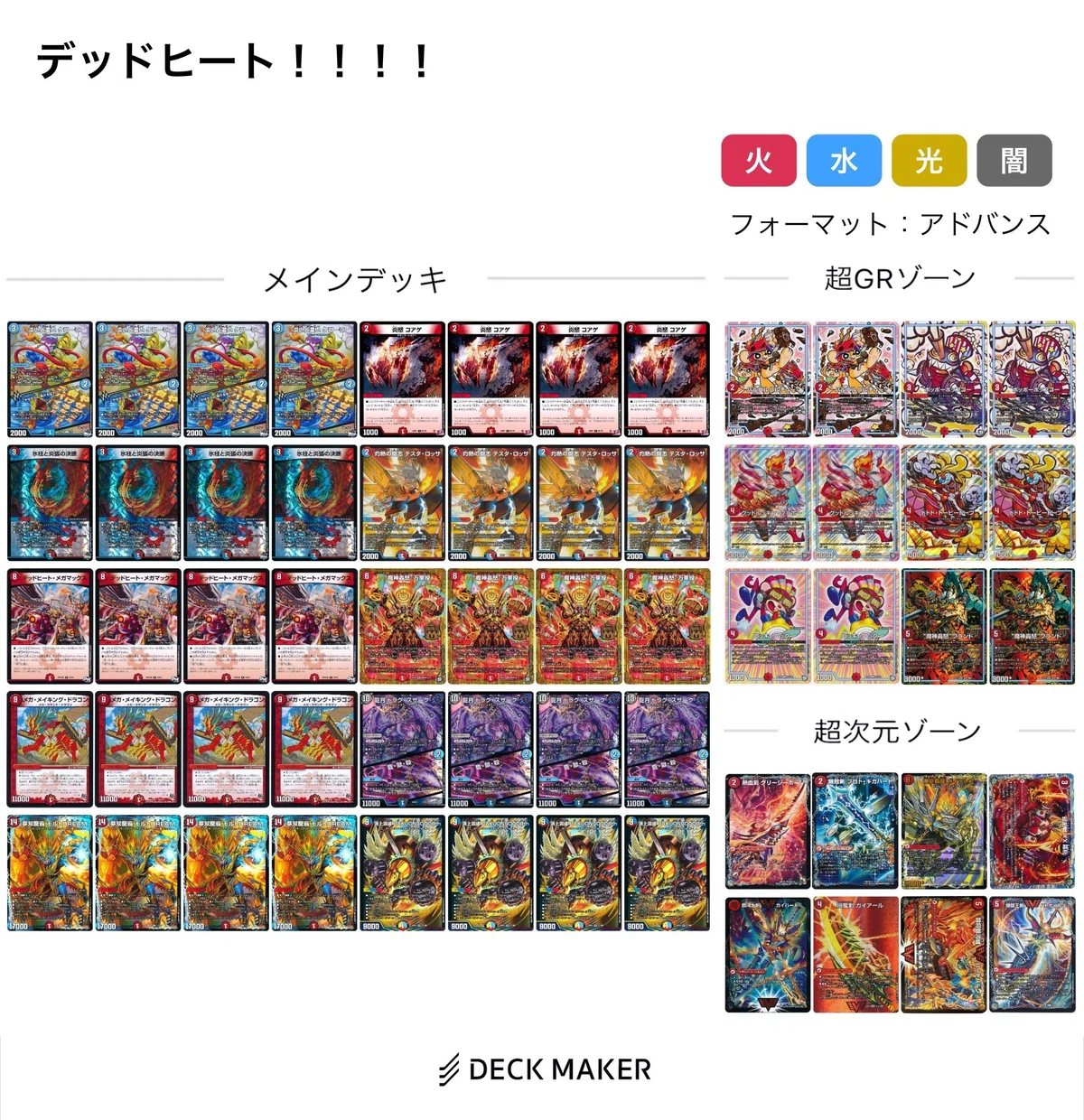モルトDREAMが3ターン目に2体以上出るかもしれないデッキ【アドバンス 