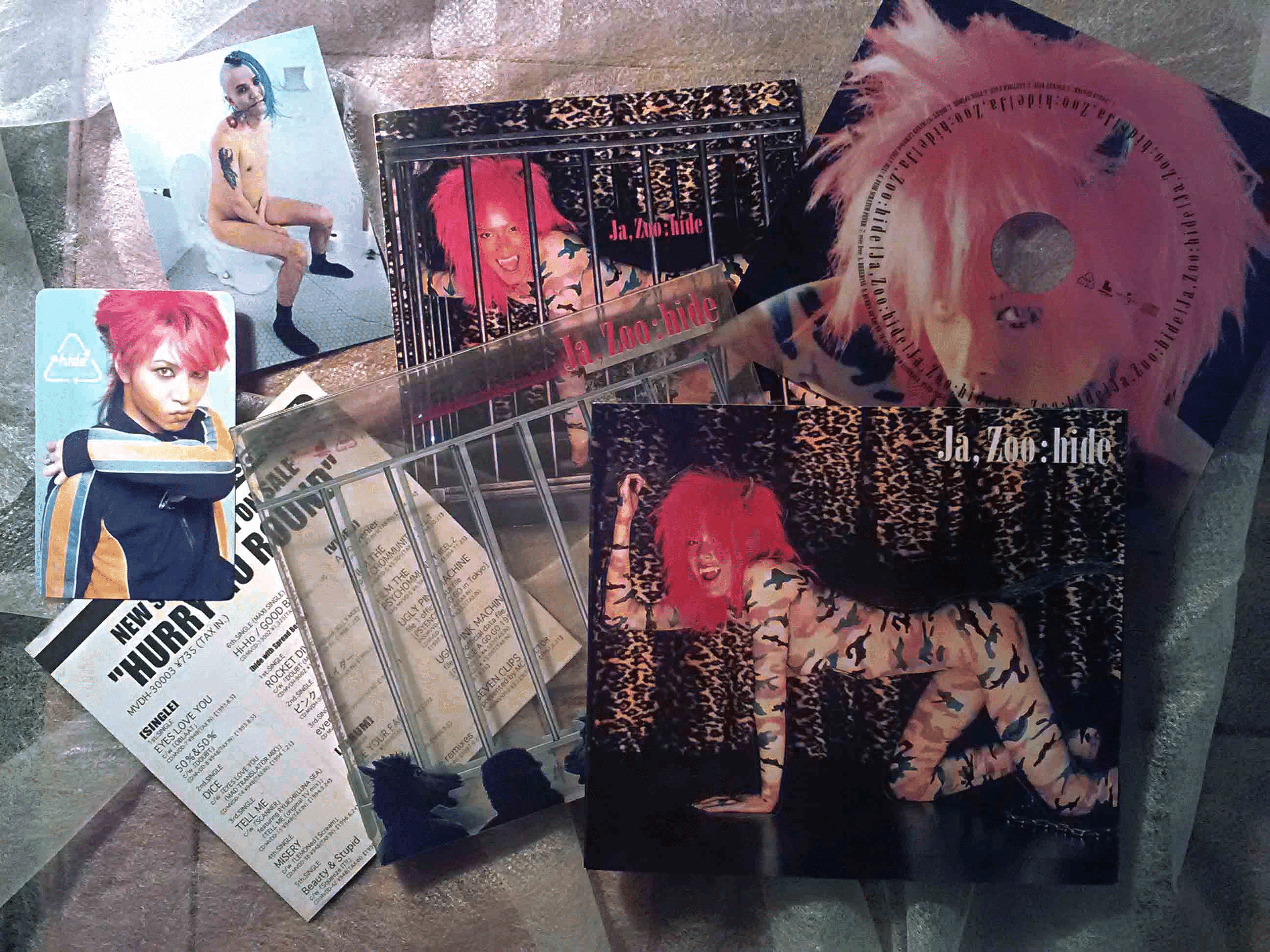 hide アルバム・シングル・ライブビデオなどまとめて hide アルバム・シングル・ライブビデオなどまとめて