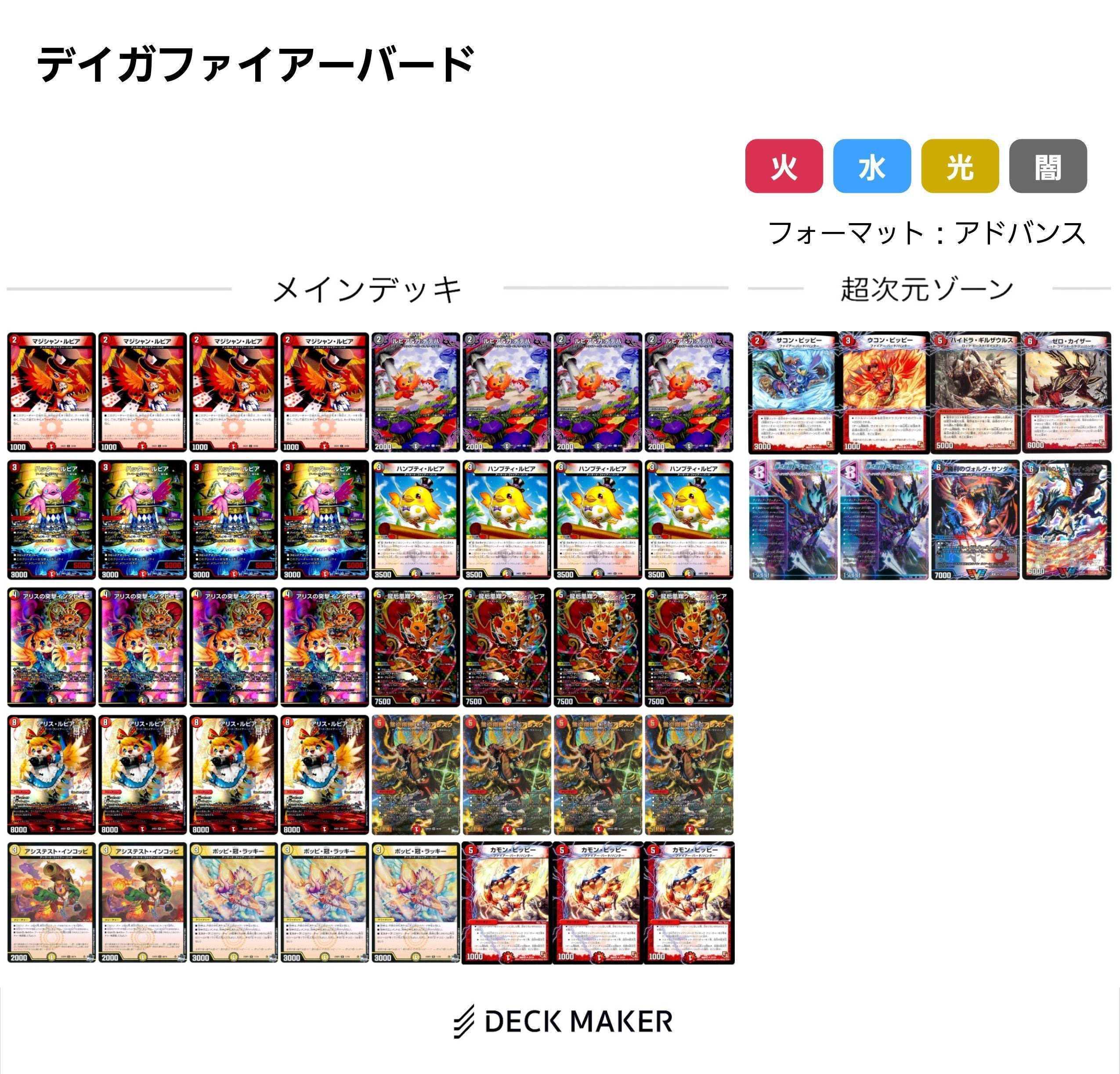 赤青バクオンソーデッキ+デッキパーツ 計47枚 CS優勝🥇】デスザーク入りバクオンソー 『赤青必駆卍(ビックバン