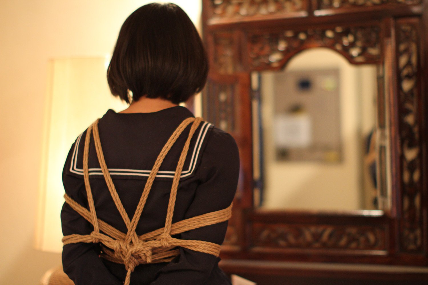 昭和セーラー服緊縛 セーラー服緊縛｜Ryoji