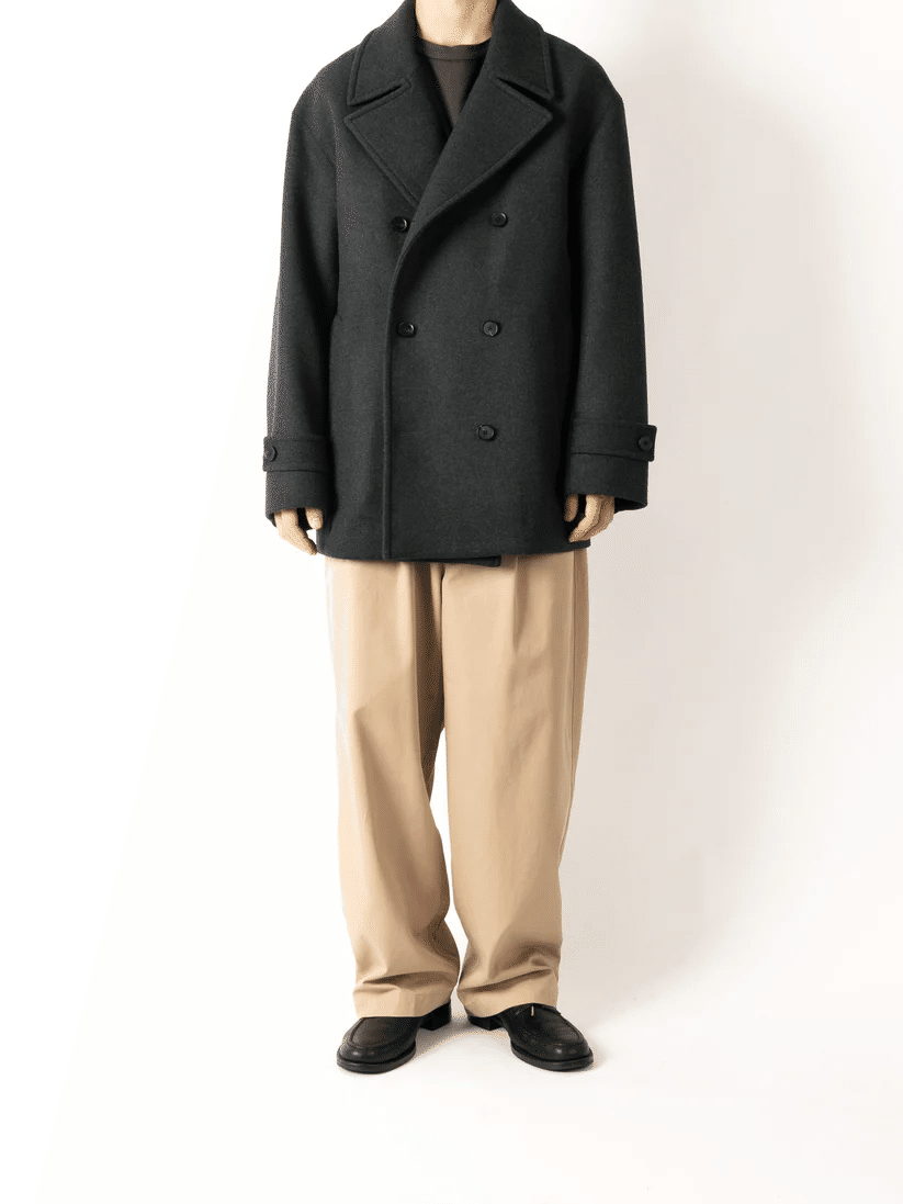 ジャケット・アウター Cornier 24aw DOUBLE CLOTH PEA COAT なかなか良品が見つけづらくなっているこんな時代でも…最高の