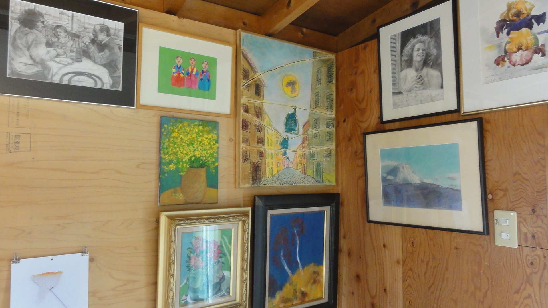 ギャラリー三彩洞】 郁個展「AFTER HOURS」を見に行く｜あずさ＠訪問記