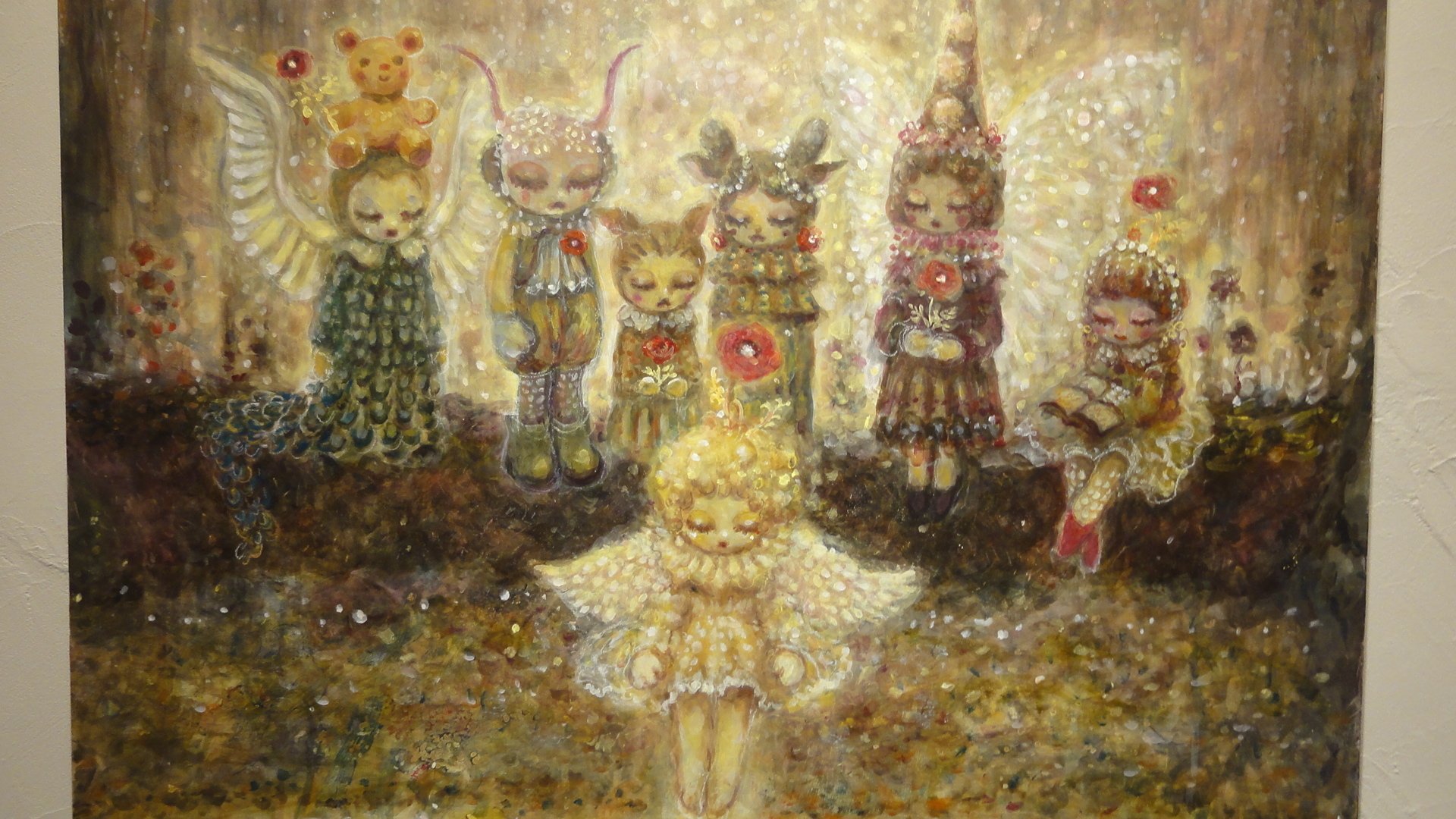 『Gallery光彩　洞』　絵画 ギャラリー三彩洞】 郁個展「AFTER HOURS」を見に行く｜あずさ＠訪問記