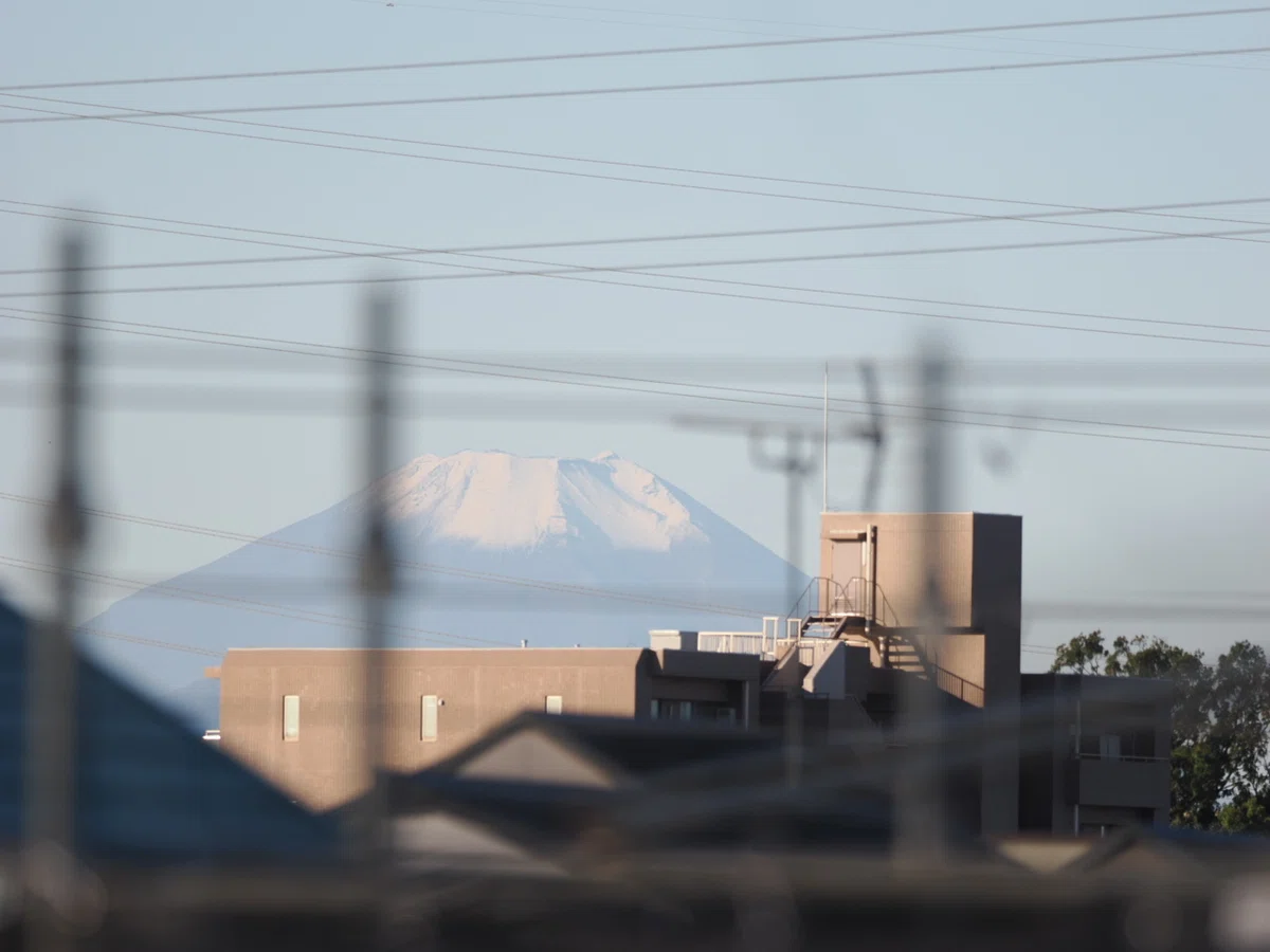 久々ピント爆速合焦の富士山｜こんとん
