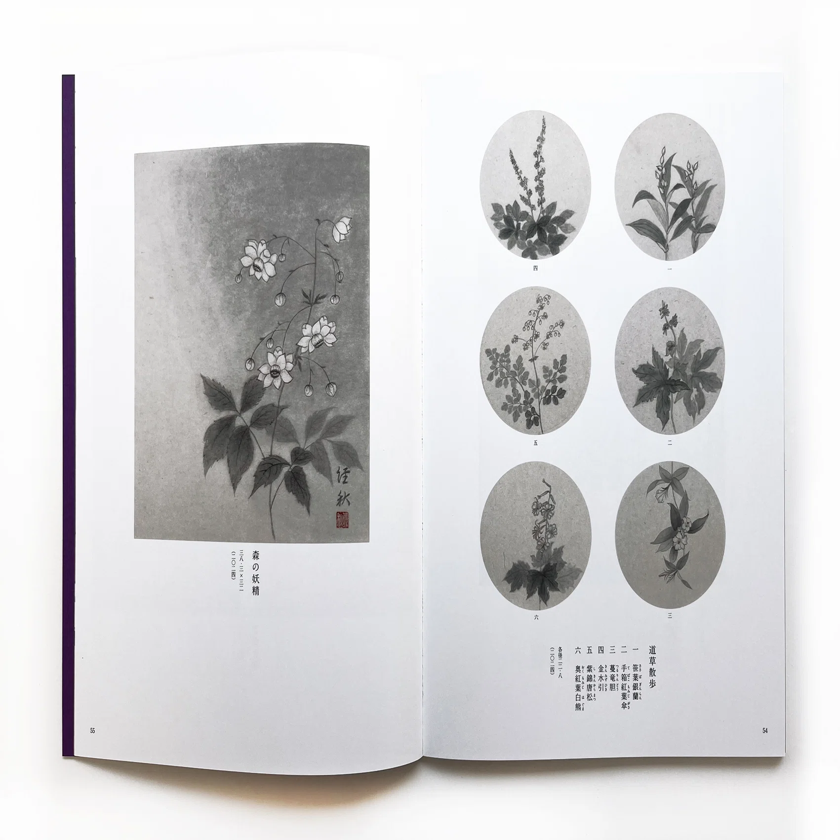 細田径秋 水墨画作品集「紫縁一華 」刊行！｜hiro