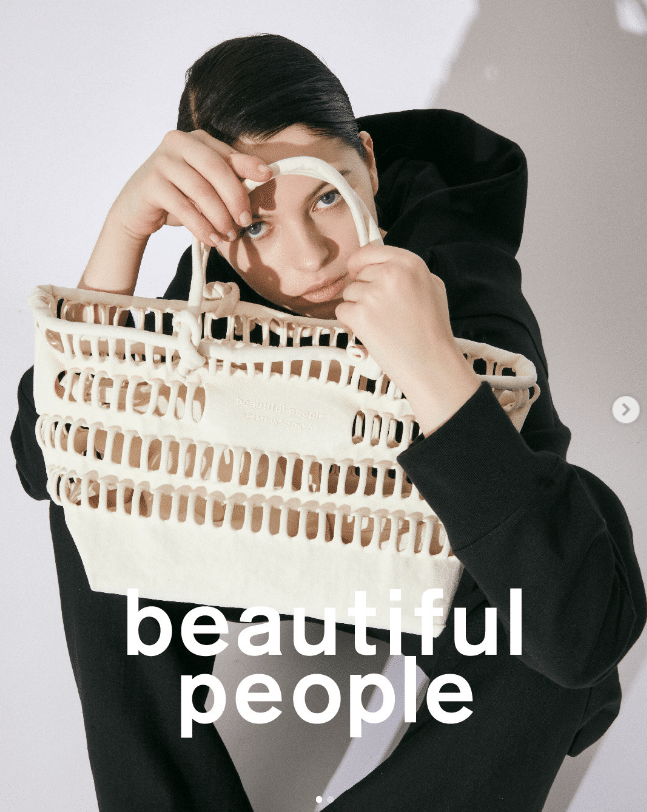 KONBU knit　shopping basket bag　L KONBU knit shopping basket bag L レディース