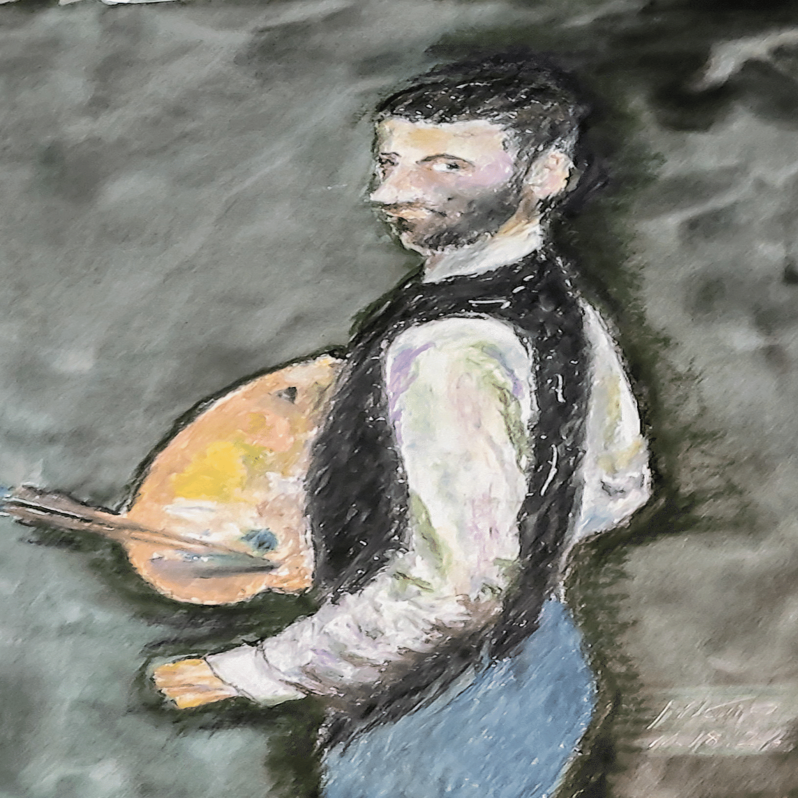 画家の心 美の追求 第85回「ジャン・フレデリック・バジール 自画像