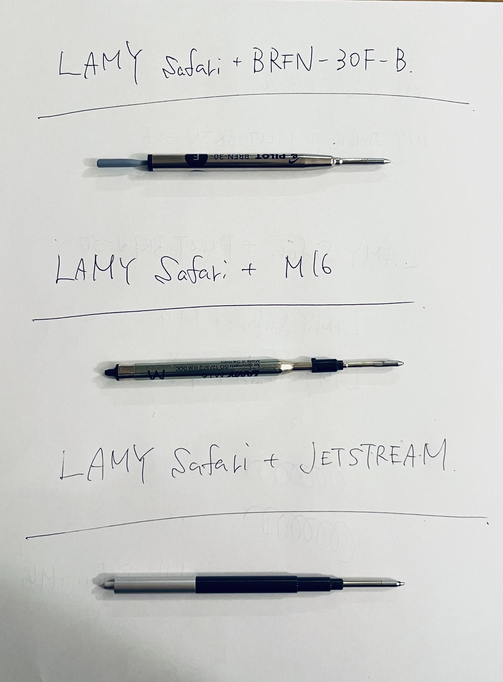 16 LAMY ジェットストリーム　6本セット 楽天市場】【替芯付】ボールペン LAMY safari JETSTREAM inside