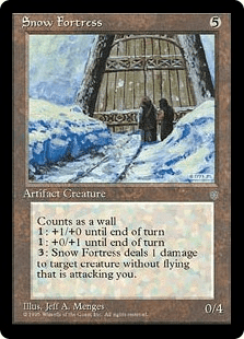 EDH・統率者】《策略の龍、アルカデス》と《Snow Fortress》【MTG