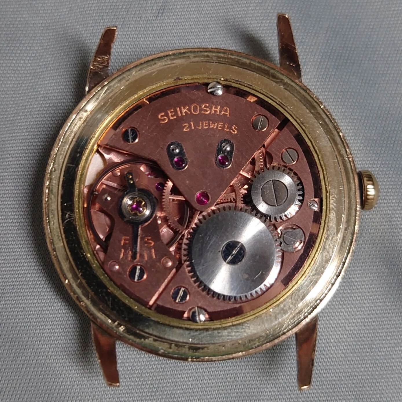 SEIKO セイコーマーベル Sマーク DIASHOCK 21石｜コウのつぶやき