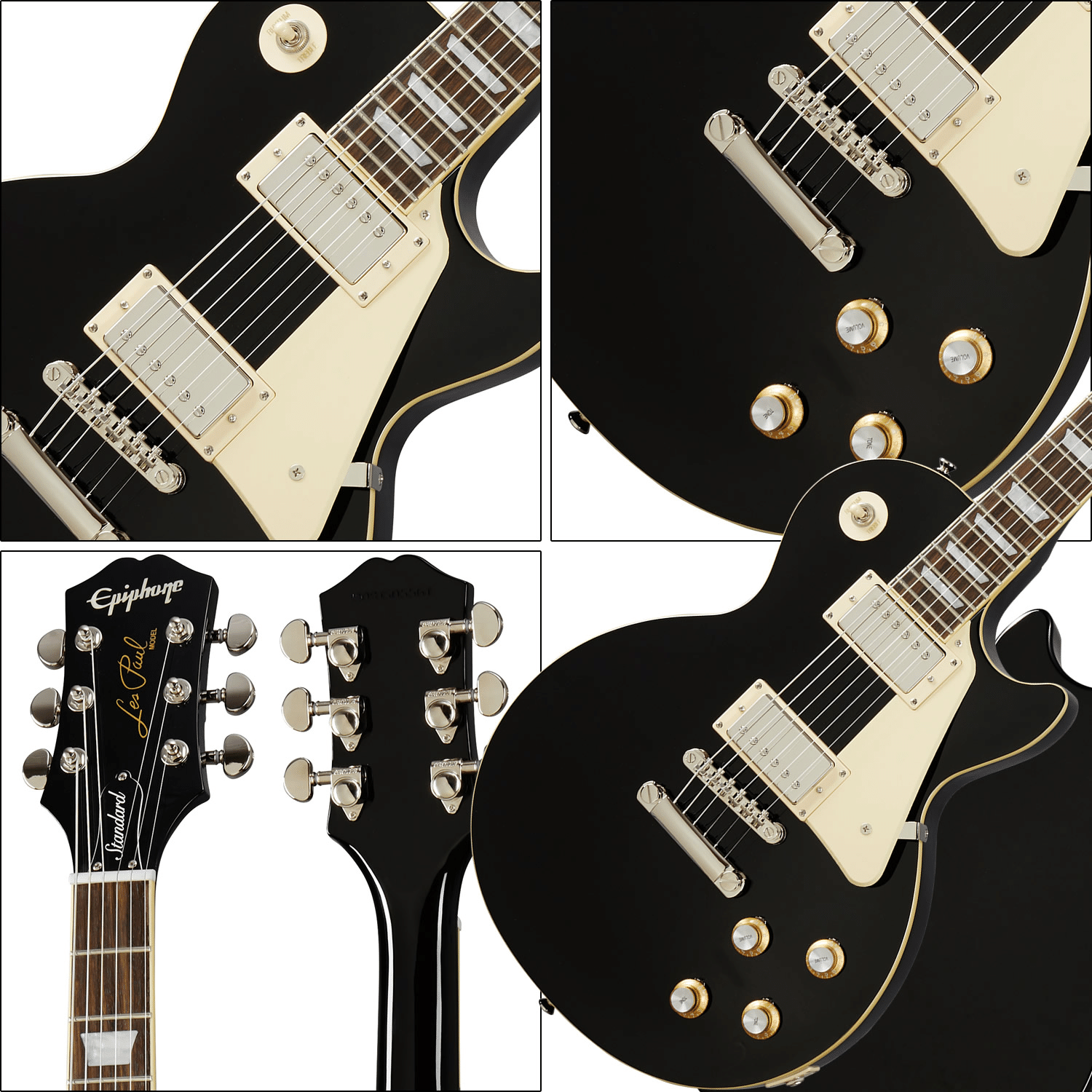 60年代スタイルのスリムネックが印象的な、エピフォンによる「レス 60年代スタイルのスリムネックが印象的な、エピフォンによる「レス