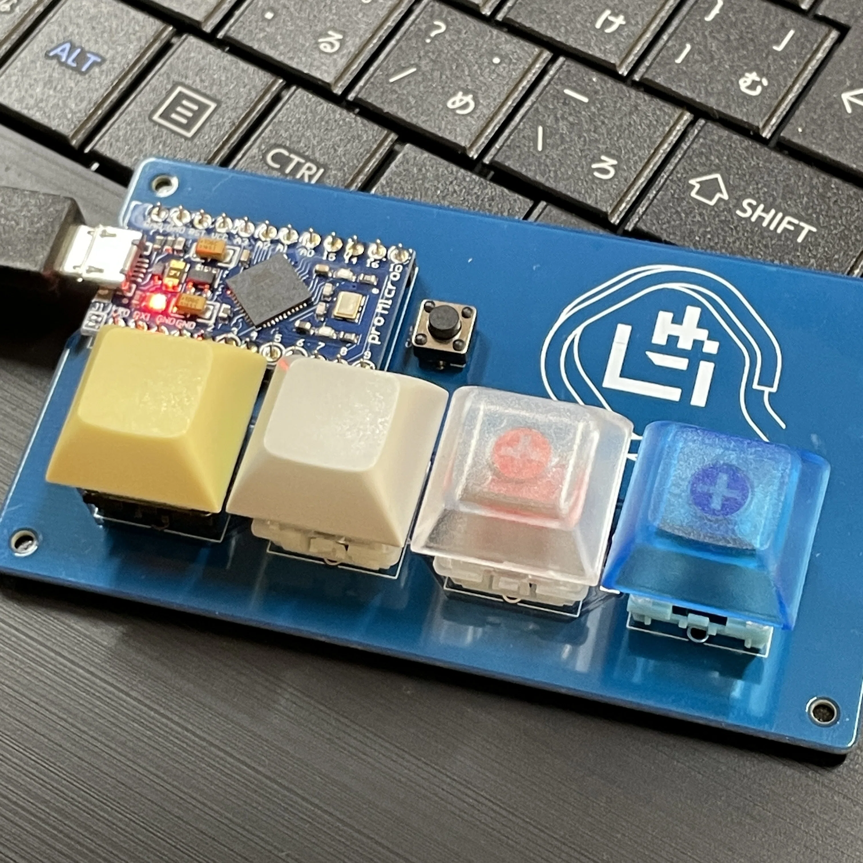 マクロキーボード meishi2 を作ってみた｜keigo
