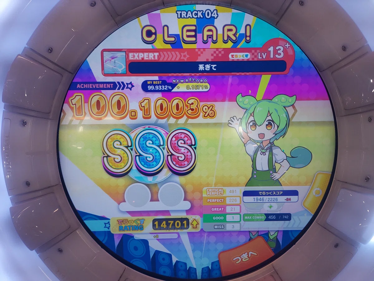 低BPM、苦手。