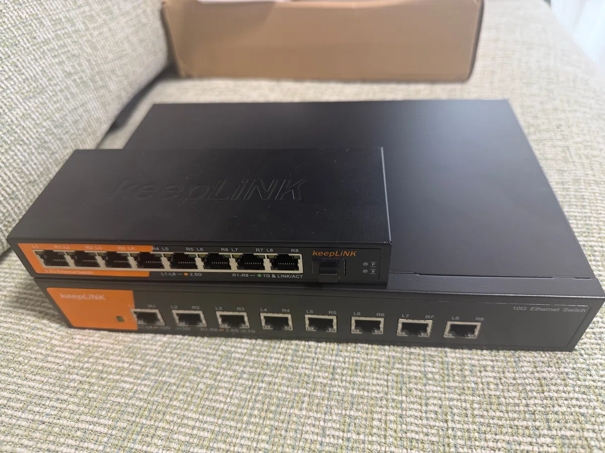 10G 8ポートSW keepLiNK KP-9000-8XT レビュー｜ゆーふうりん