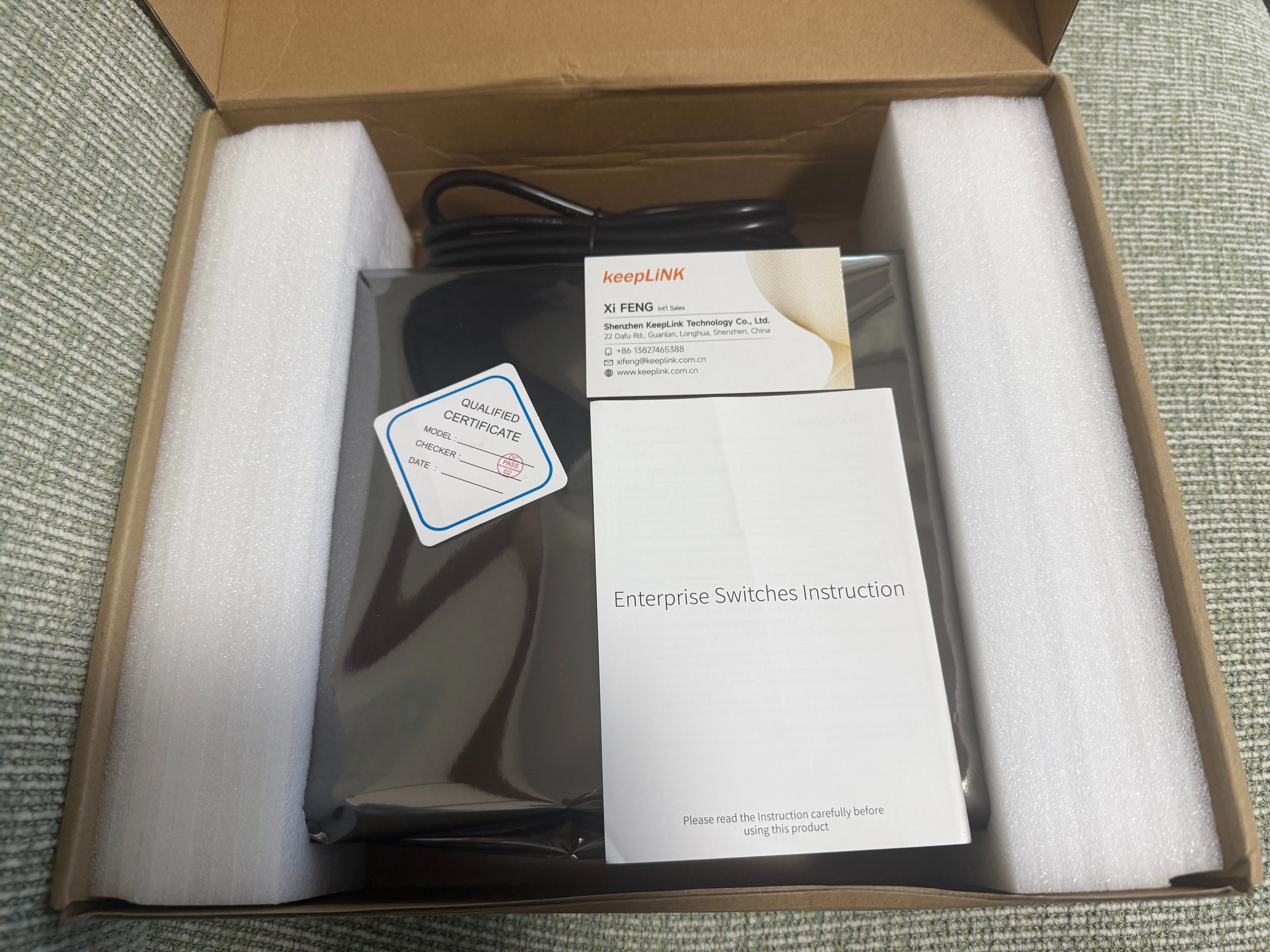 10G 8ポートSW keepLiNK KP-9000-8XT レビュー｜ゆーふうりん