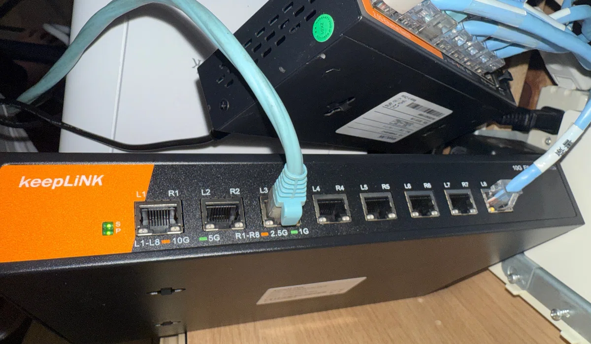 10G 8ポートSW keepLiNK KP-9000-8XT レビュー｜ゆーふうりん