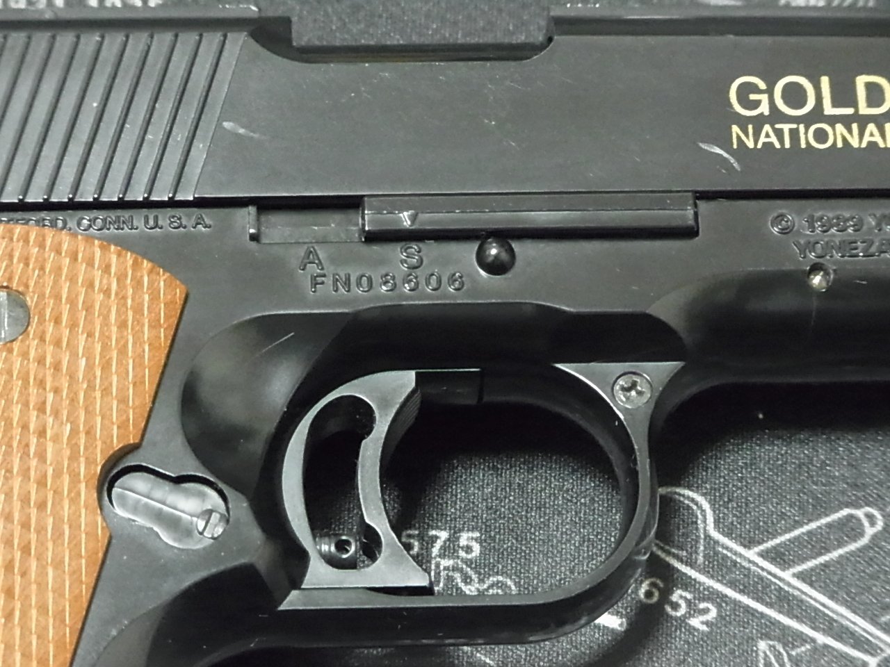 懐かしのトイガン 分解note その1 ヨネザワ ナショナルマッチ｜ももみ堂