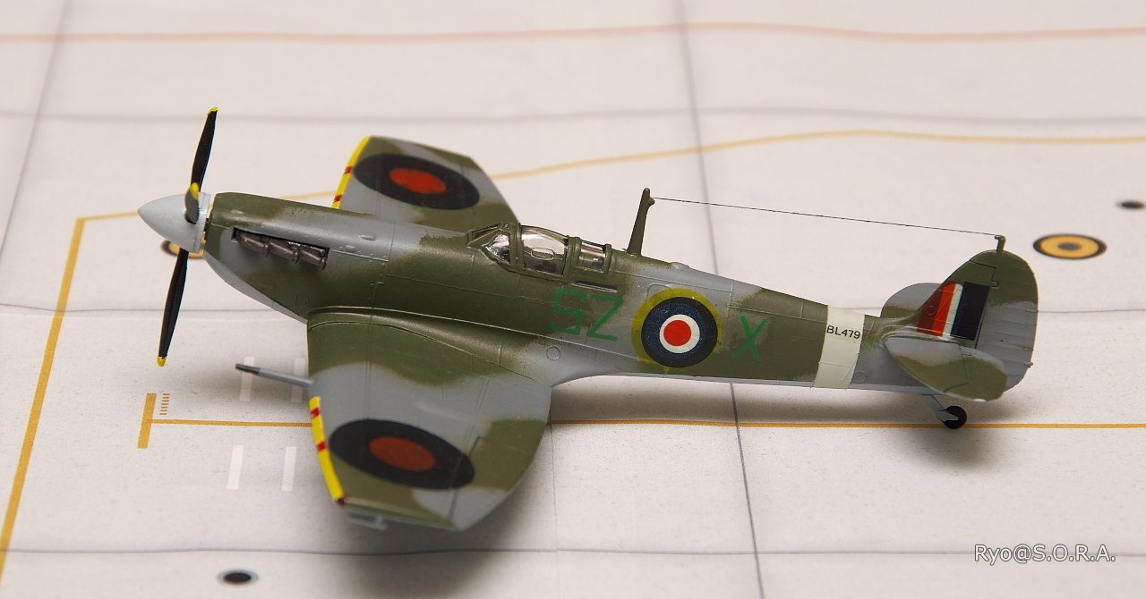 エレール Heller スーパーマリン スピリットファイア K-16型1/72 エレール Heller スーパーマリン スピリットファイア K-16型1/72